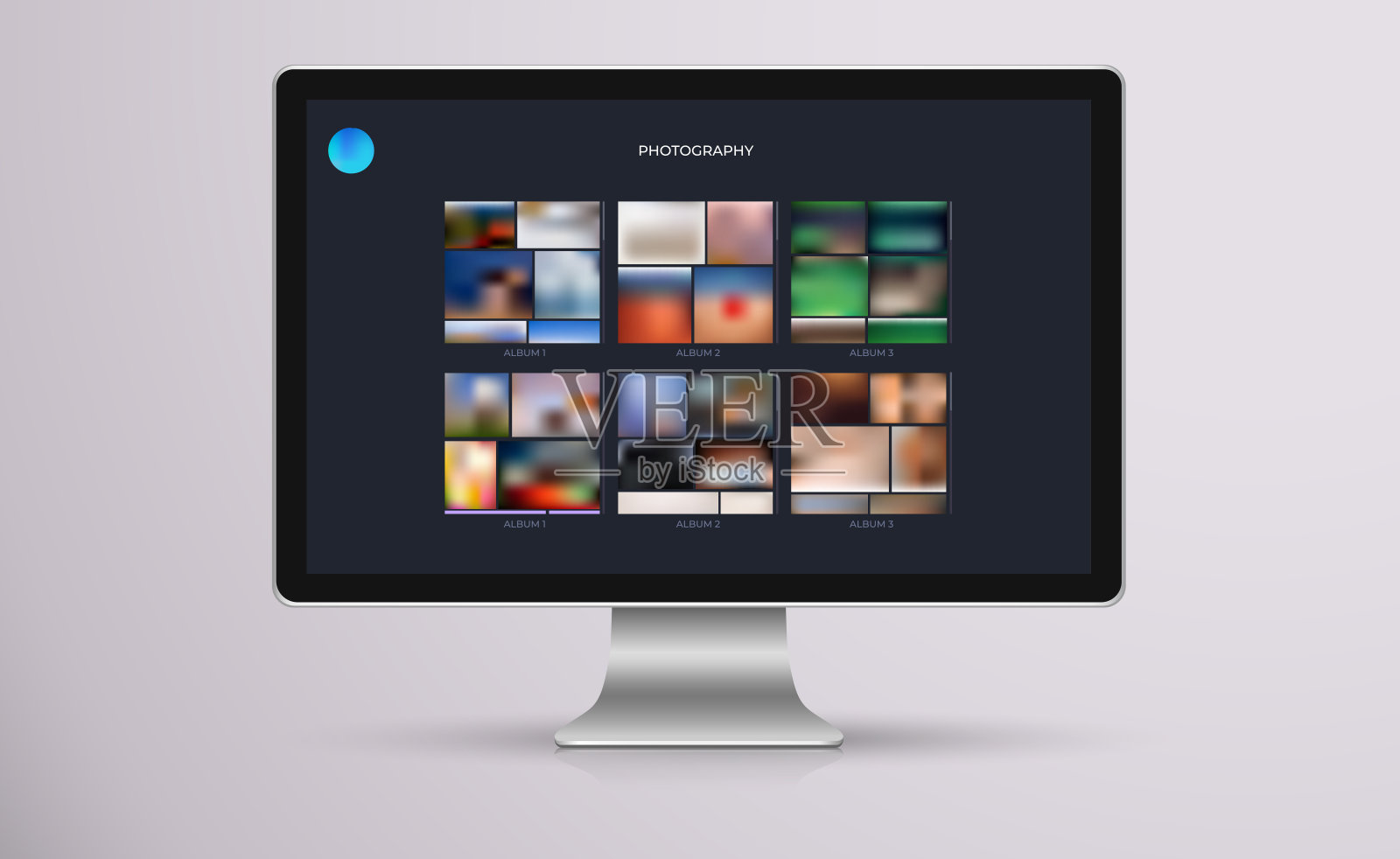 黑色网站页面模板设计设计模板素材