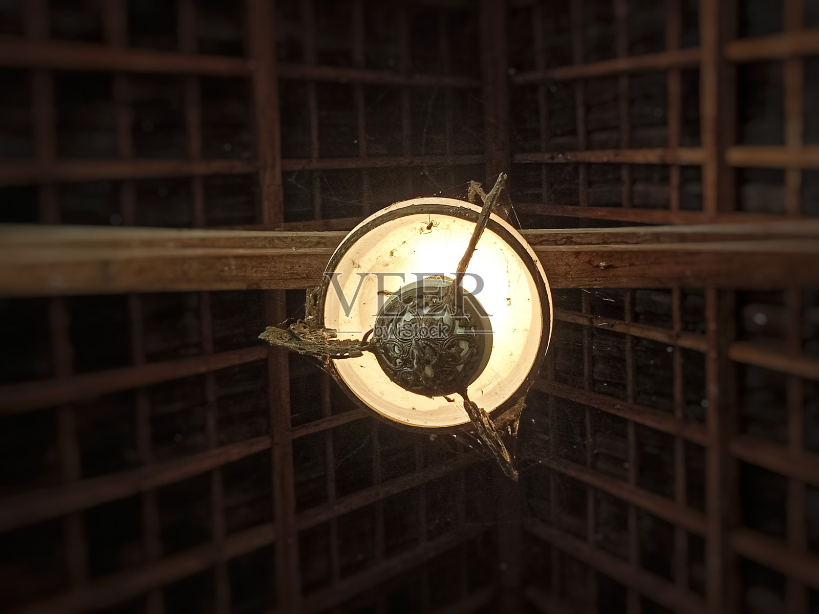 的古董吊灯照片摄影图片