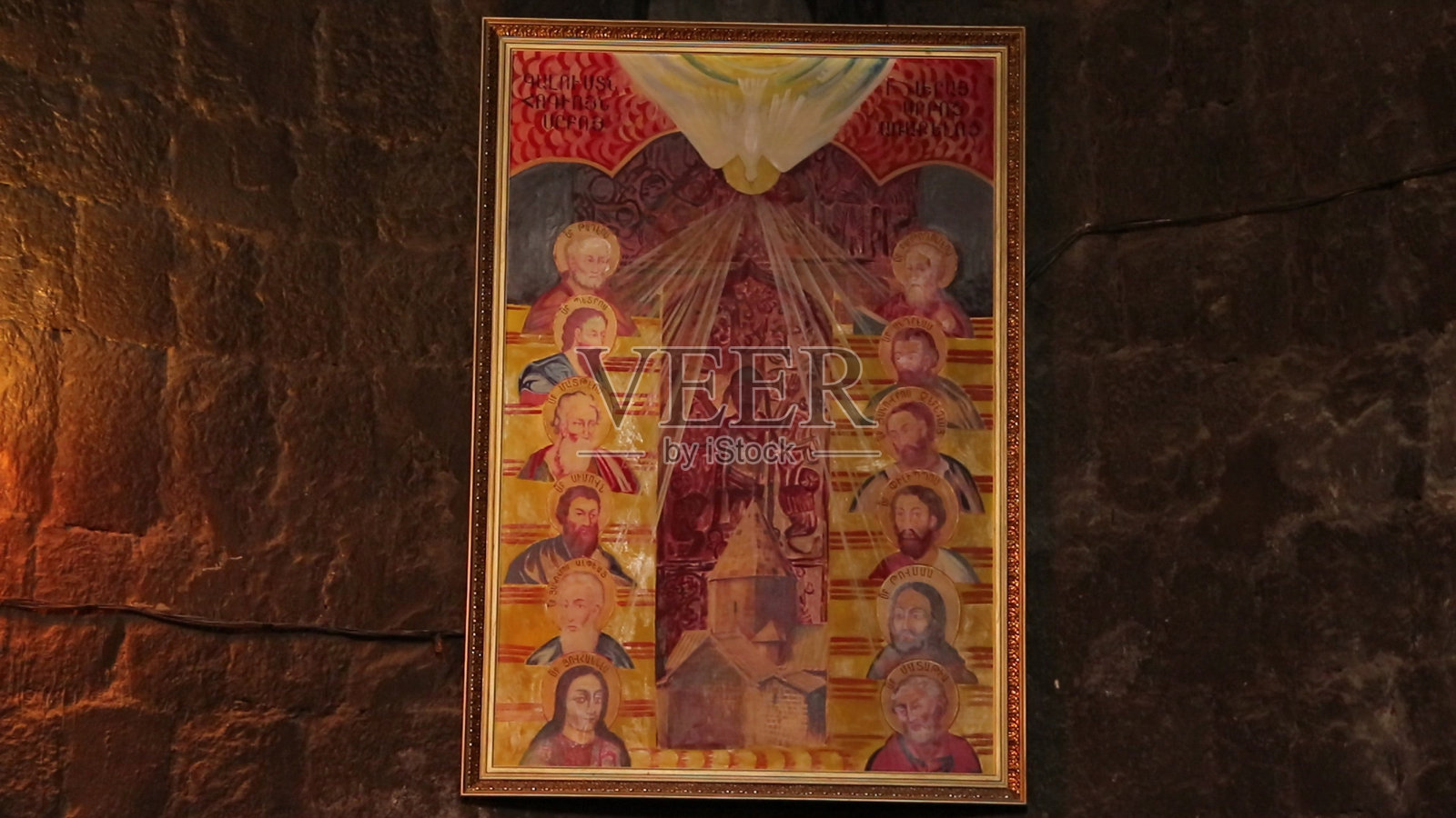 亚美尼亚塞凡湖的塞凡修道院照片摄影图片