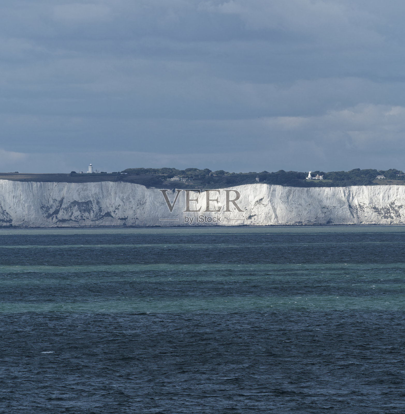 英国英格兰七姐妹全景图照片摄影图片