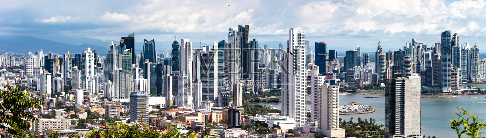 巴拿马城全景照片摄影图片