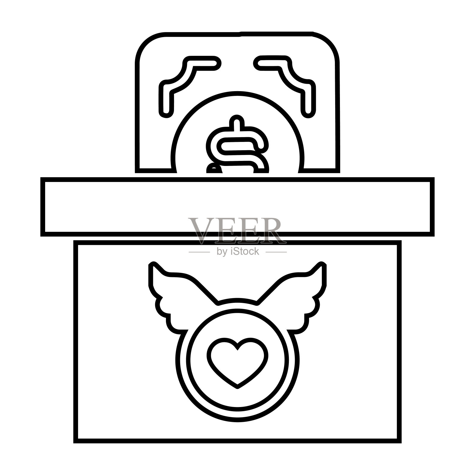 现金，捐赠，捐赠图标插画图片素材