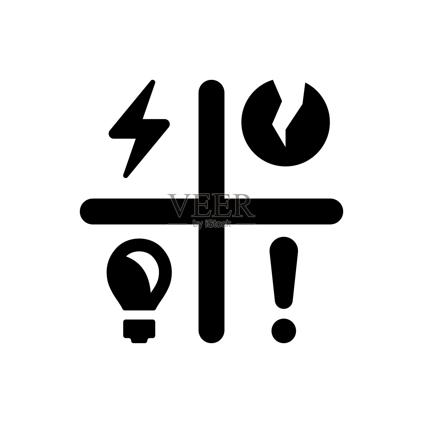 机会分析图标插画图片素材