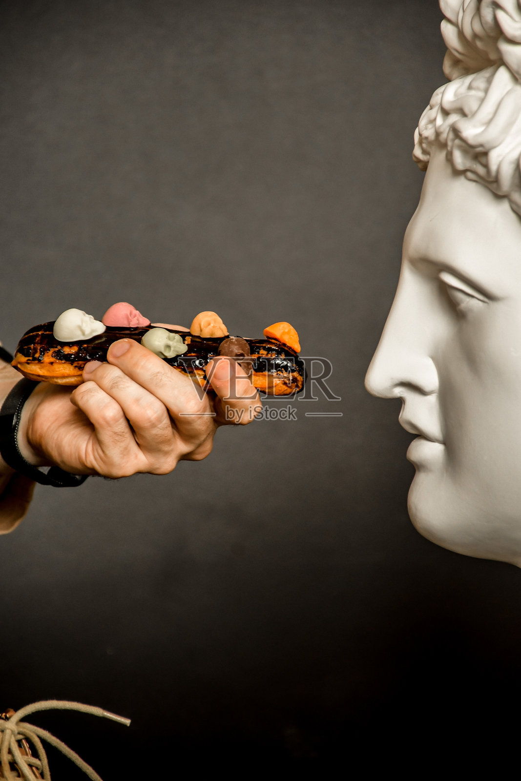 给希腊的糖果照片摄影图片