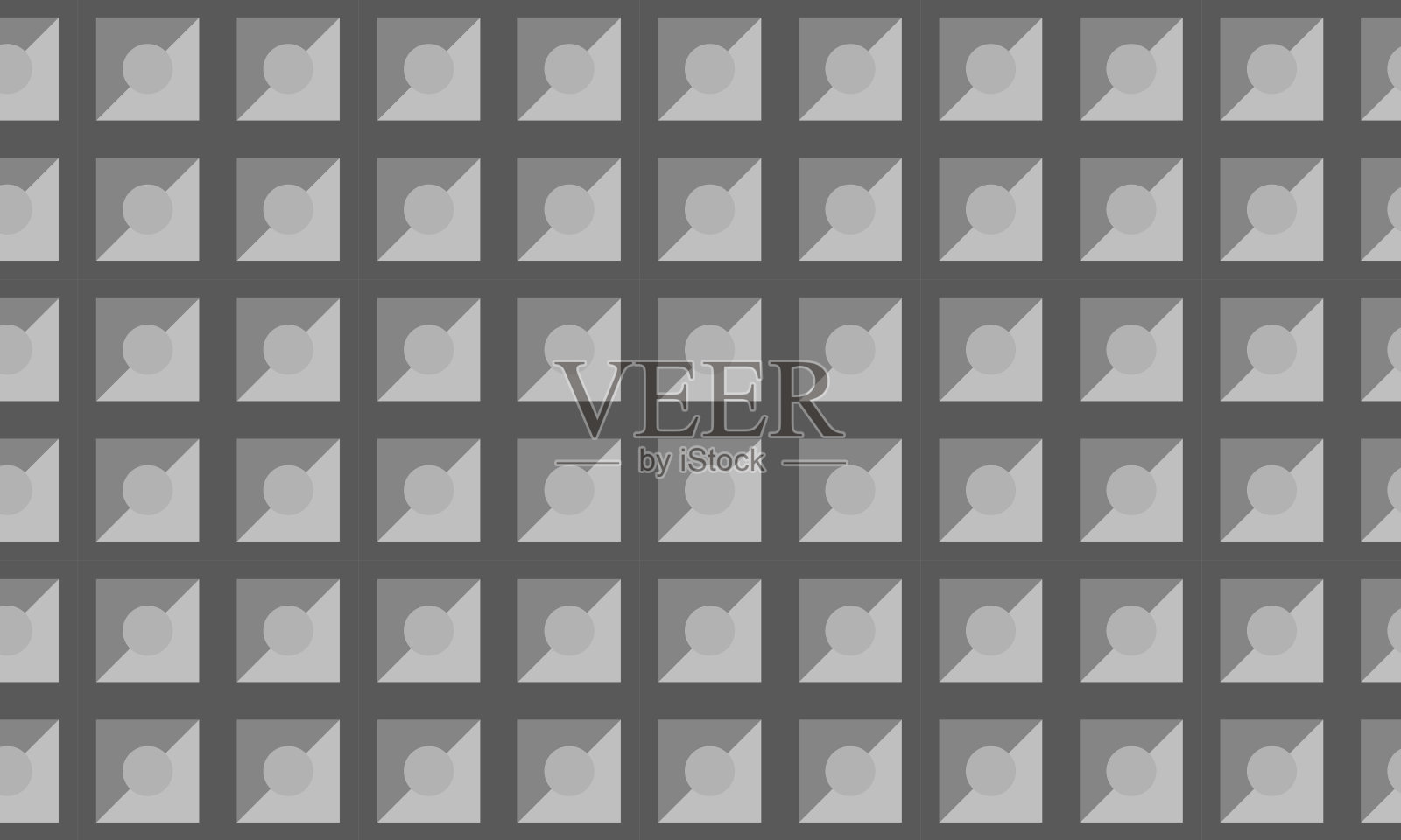 抽象的白色背景与方形插画图片素材