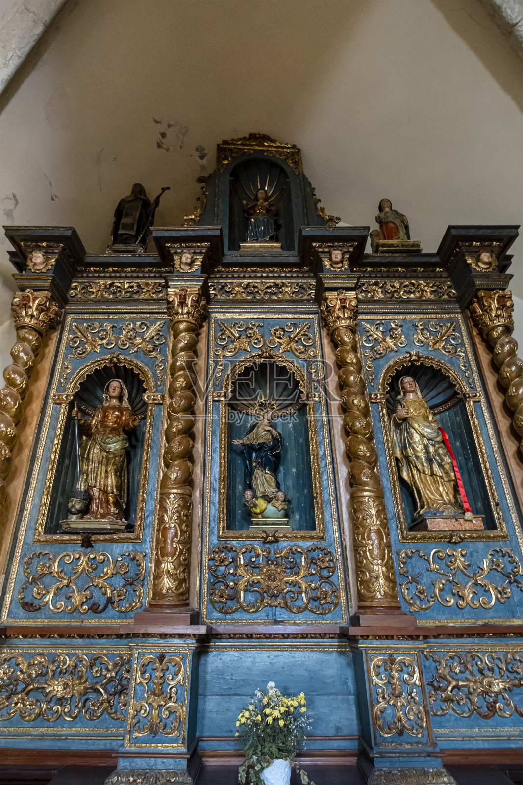 Castelsardo历史悠久的圣玛丽亚教堂照片摄影图片