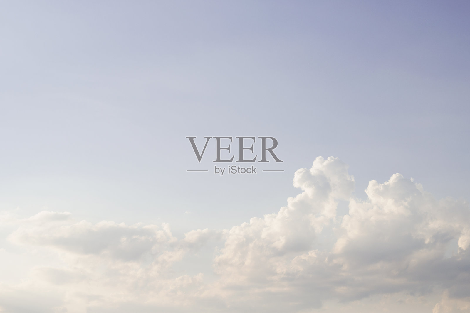 蓝天晚云照片摄影图片