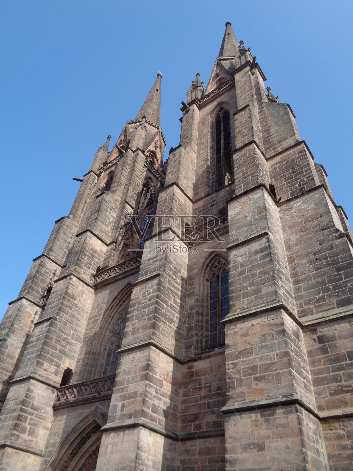 德国马尔堡圣伊丽莎白教堂的印象照片摄影图片