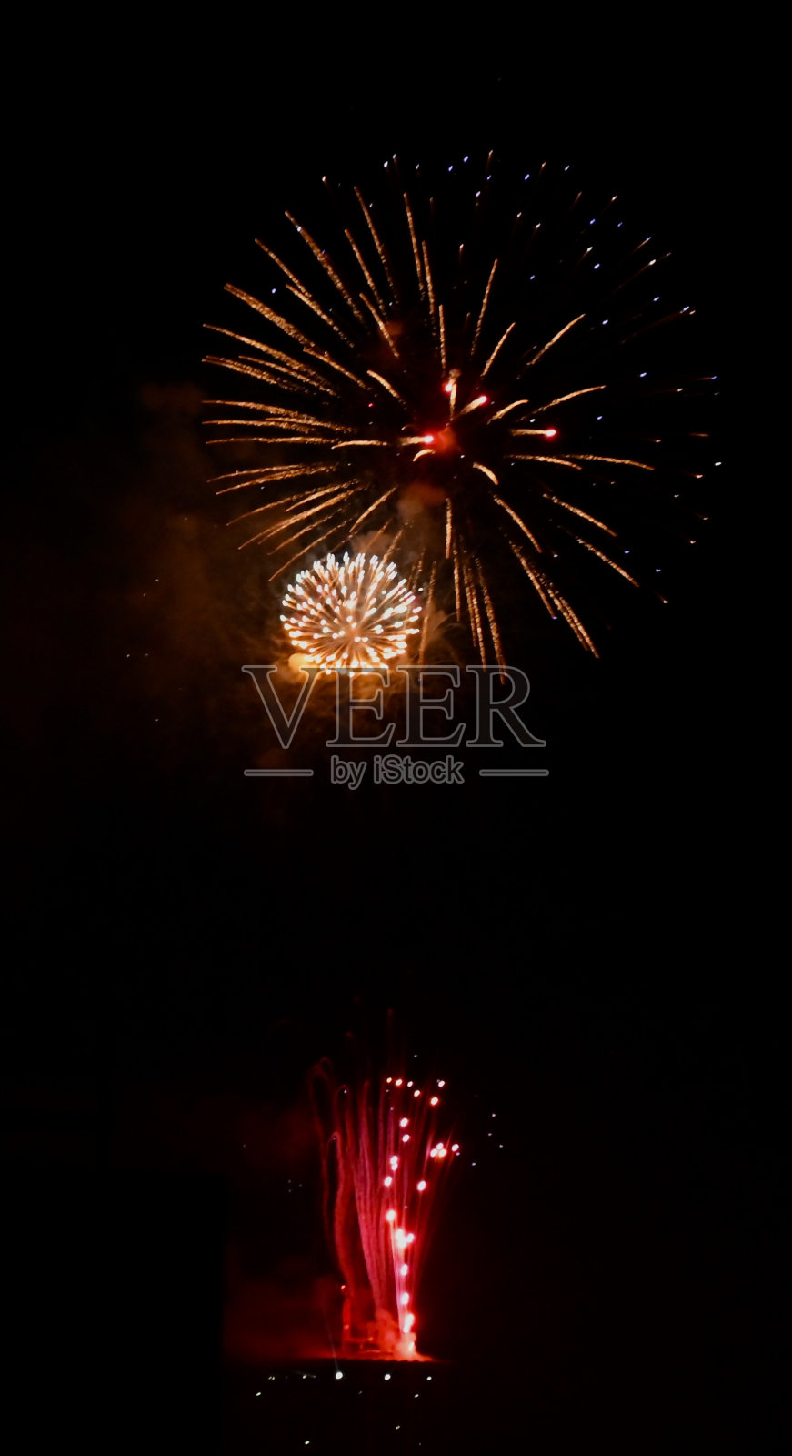 烟花照片摄影图片