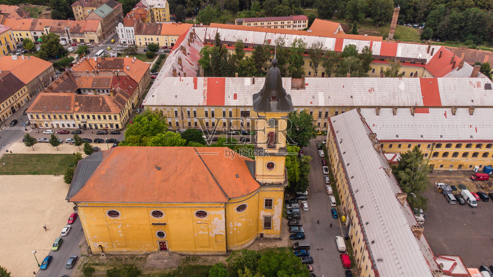 约瑟福夫，雅罗默从上面看照片摄影图片