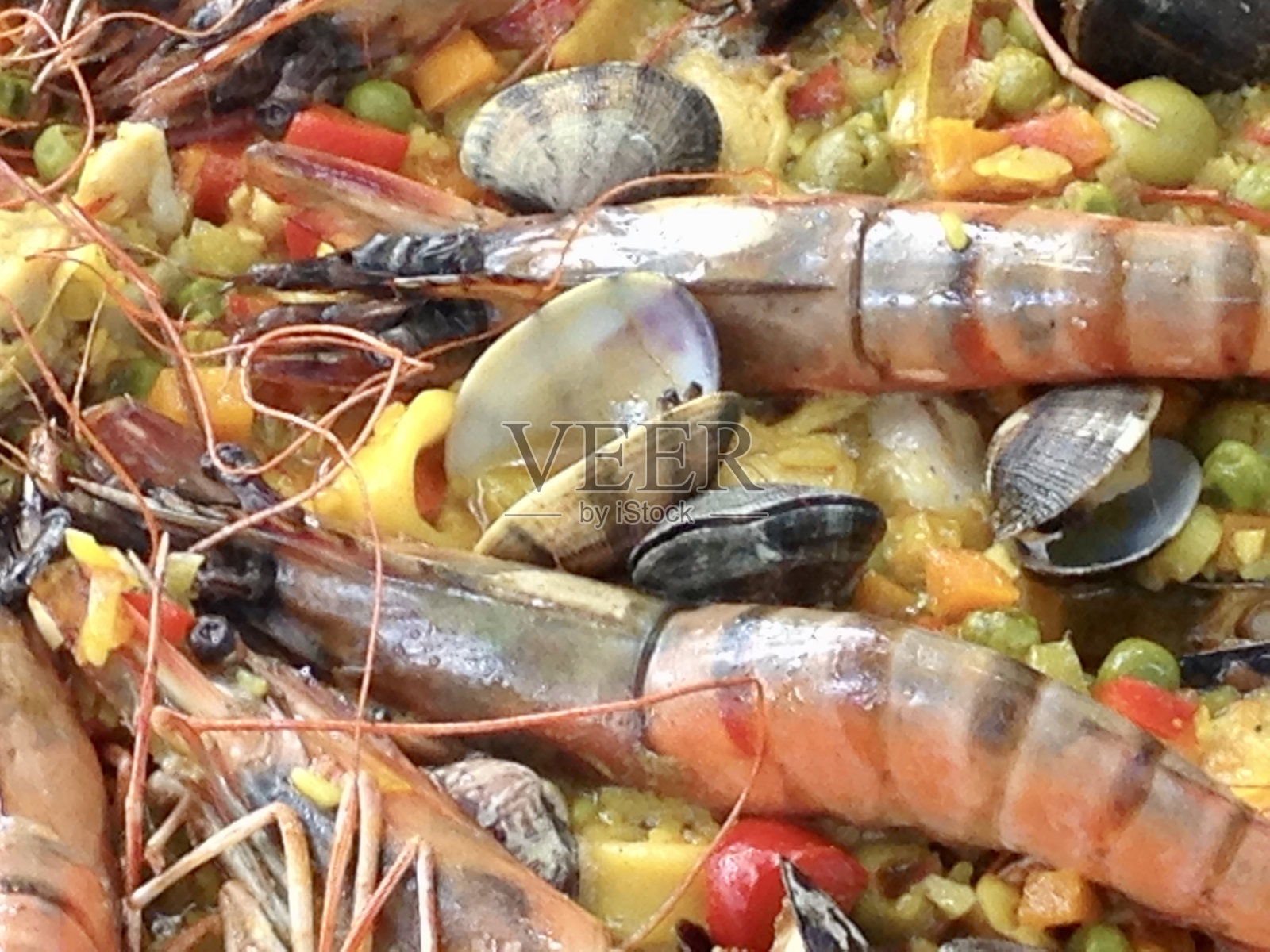 海鲜饭照片摄影图片