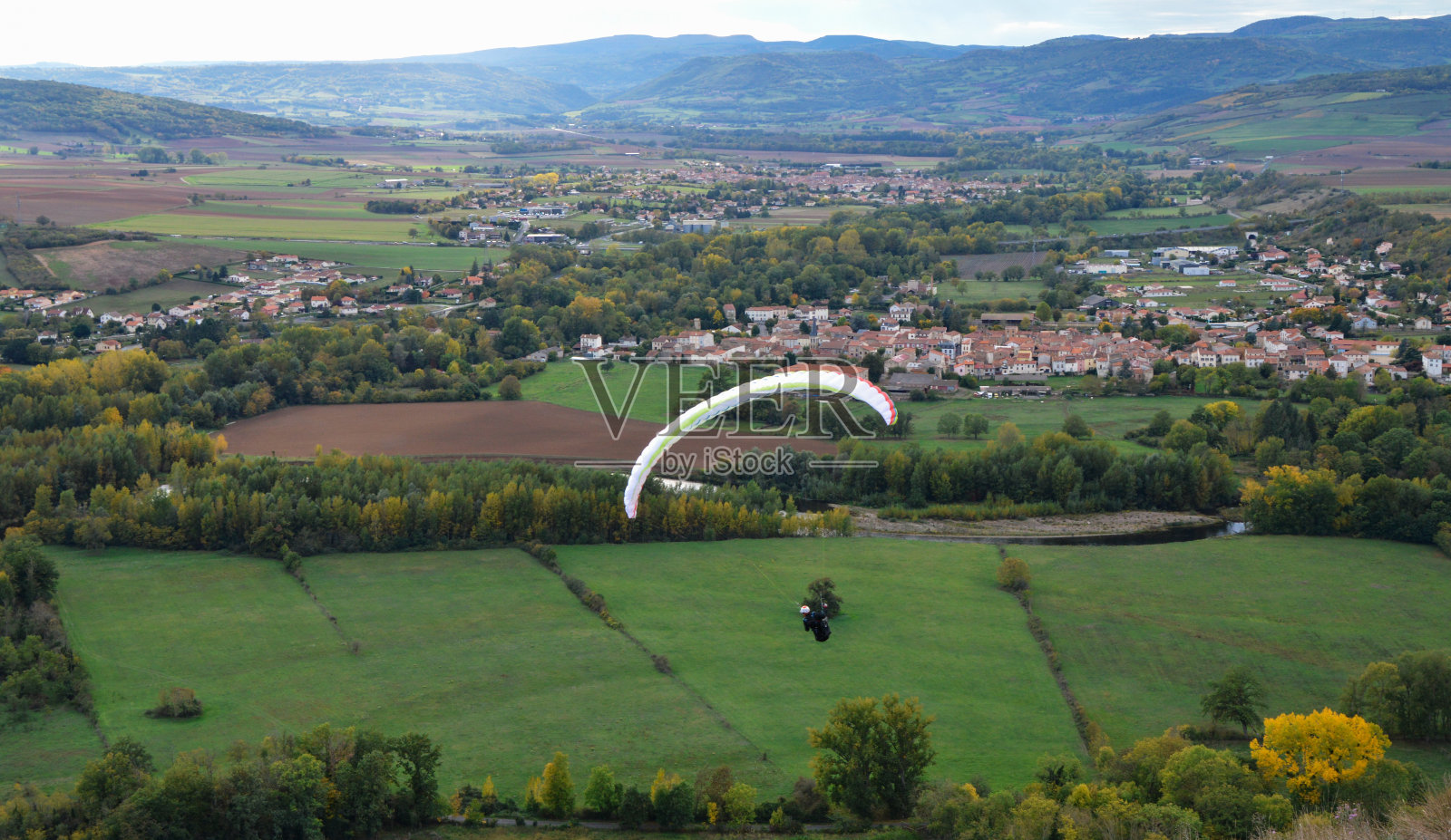 滑翔伞照片摄影图片