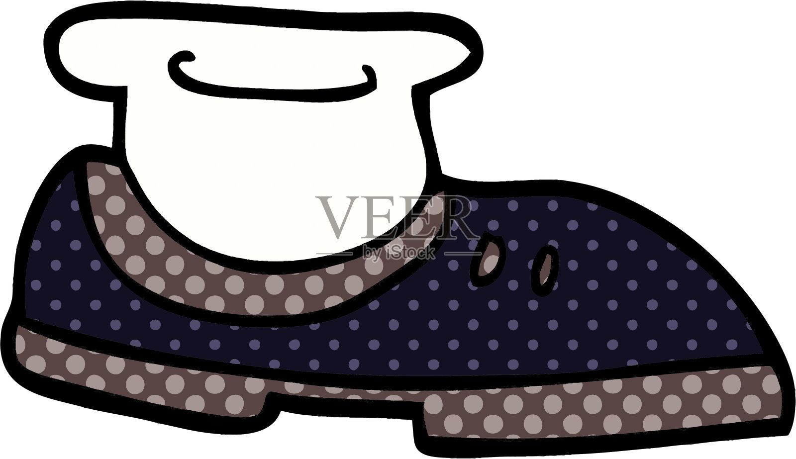 卡通涂鸦鞋与袜子设计元素图片