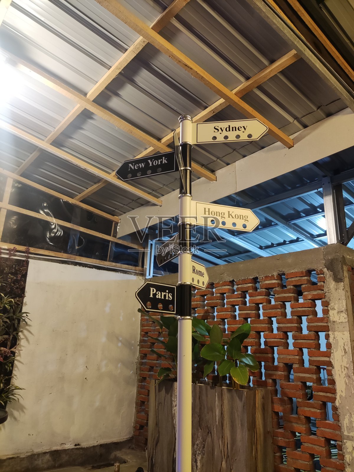 主要城市方向照片摄影图片