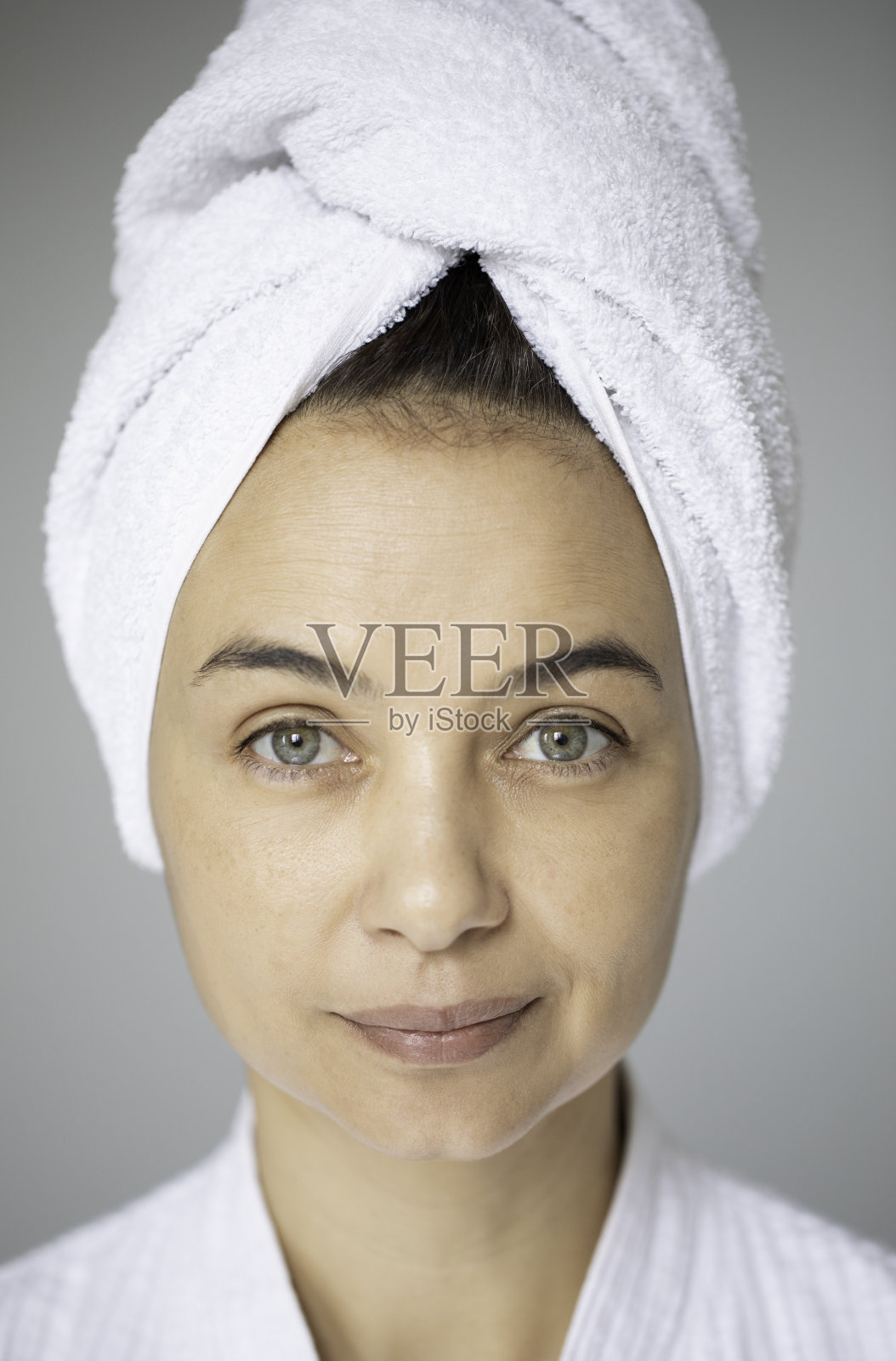 浴袍女人照片摄影图片