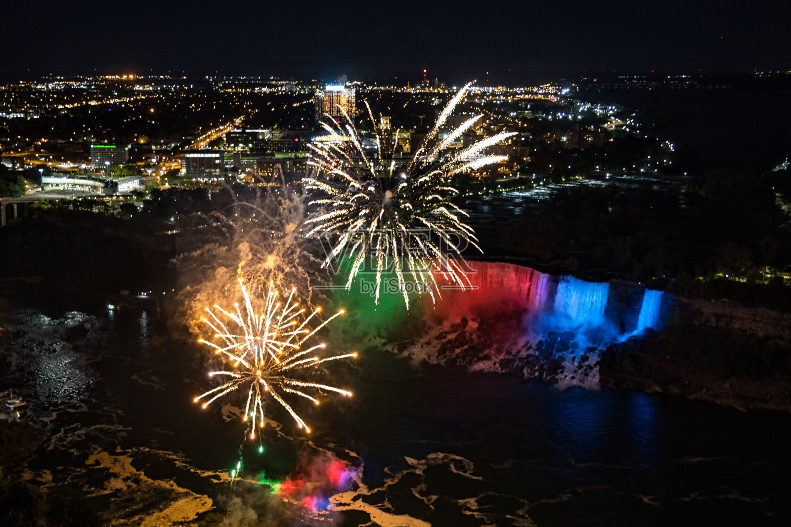 尼亚加拉大瀑布照片摄影图片