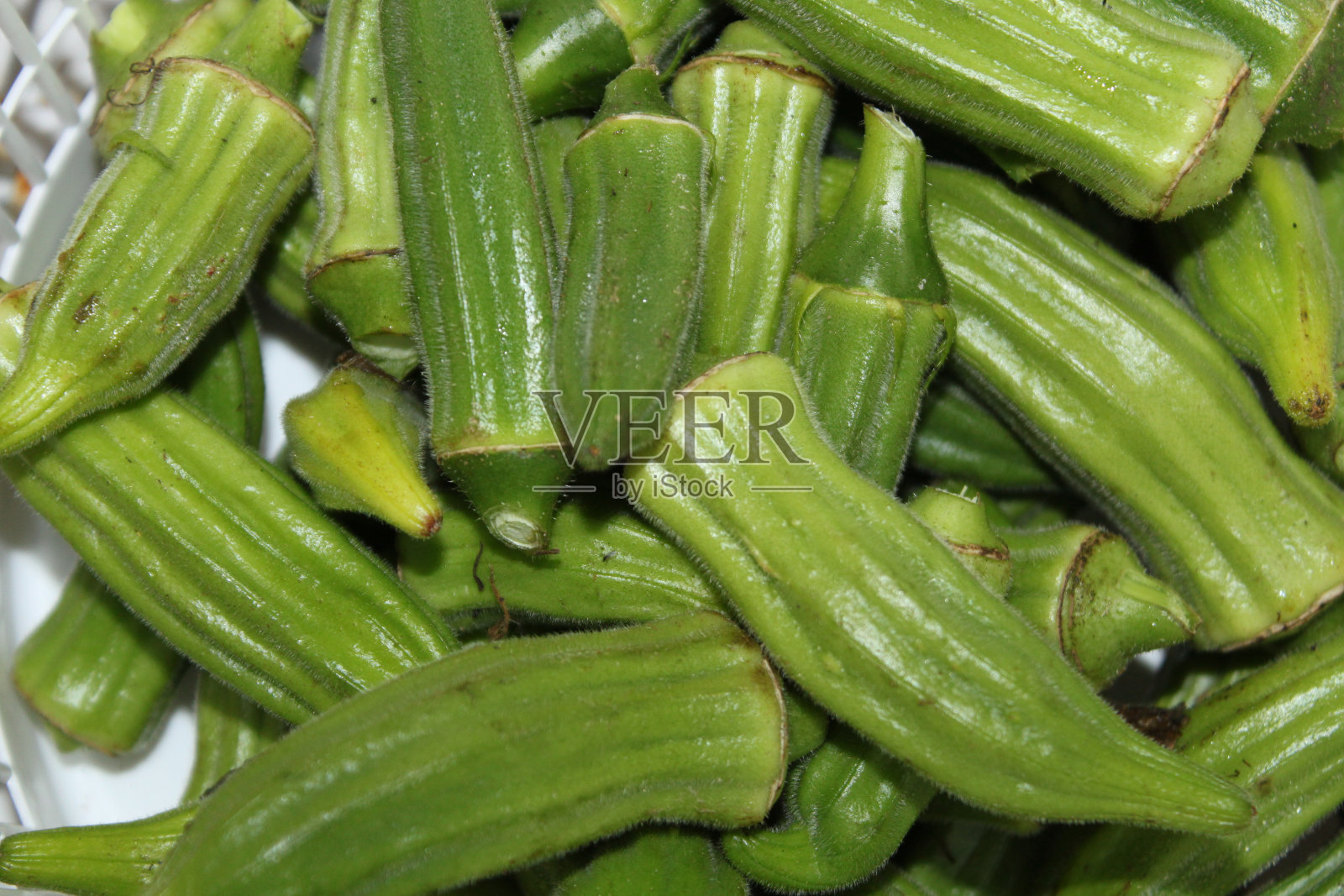 秋葵照片摄影图片