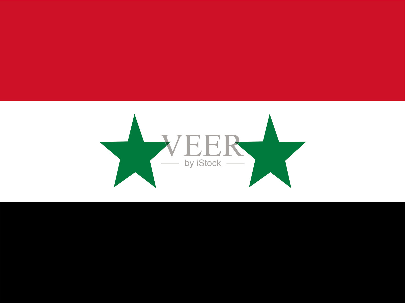 叙利亚国旗：冲突、地震和社会问题插画图片素材