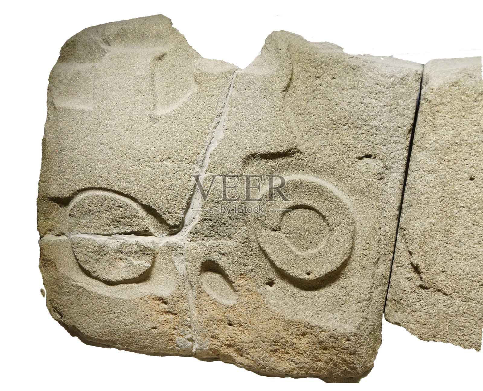 土耳其安卡拉古代帝国雕刻的直立器照片摄影图片