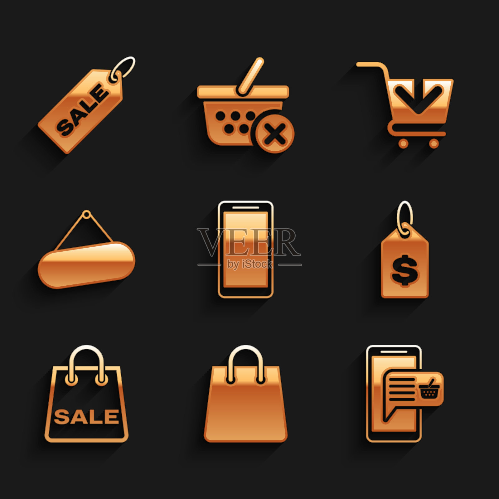 设置智能手机手机手提包移动图标素材