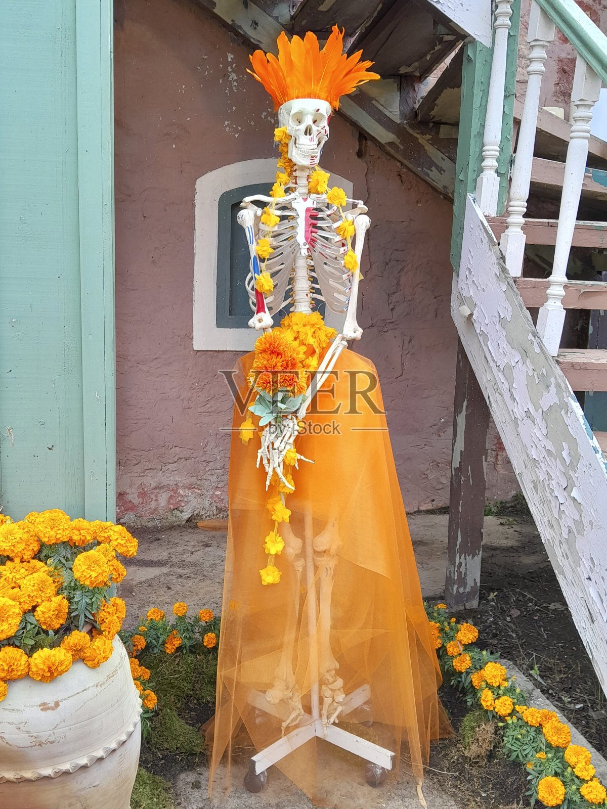 亡灵节庆祝活动照片摄影图片