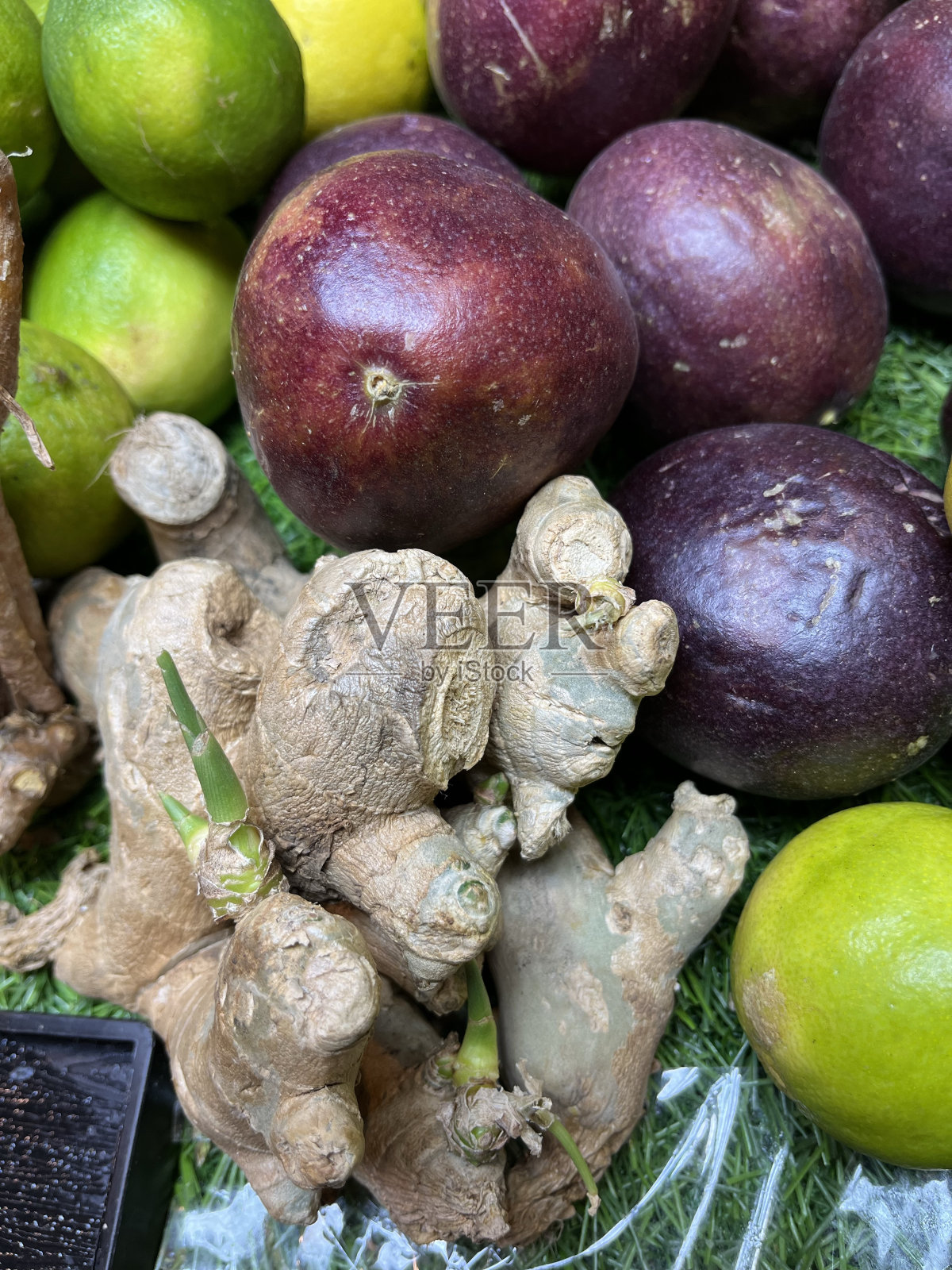 柠檬姜照片摄影图片