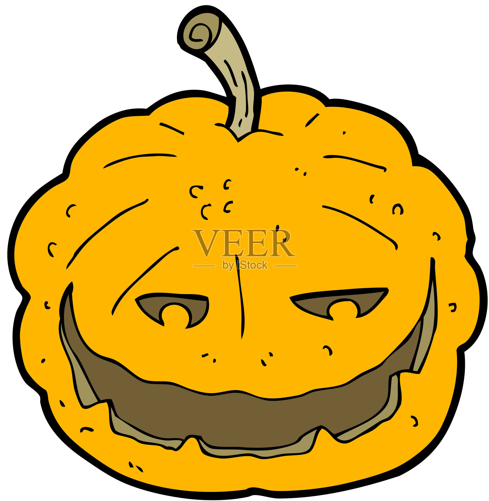 万圣节卡通南瓜设计元素图片