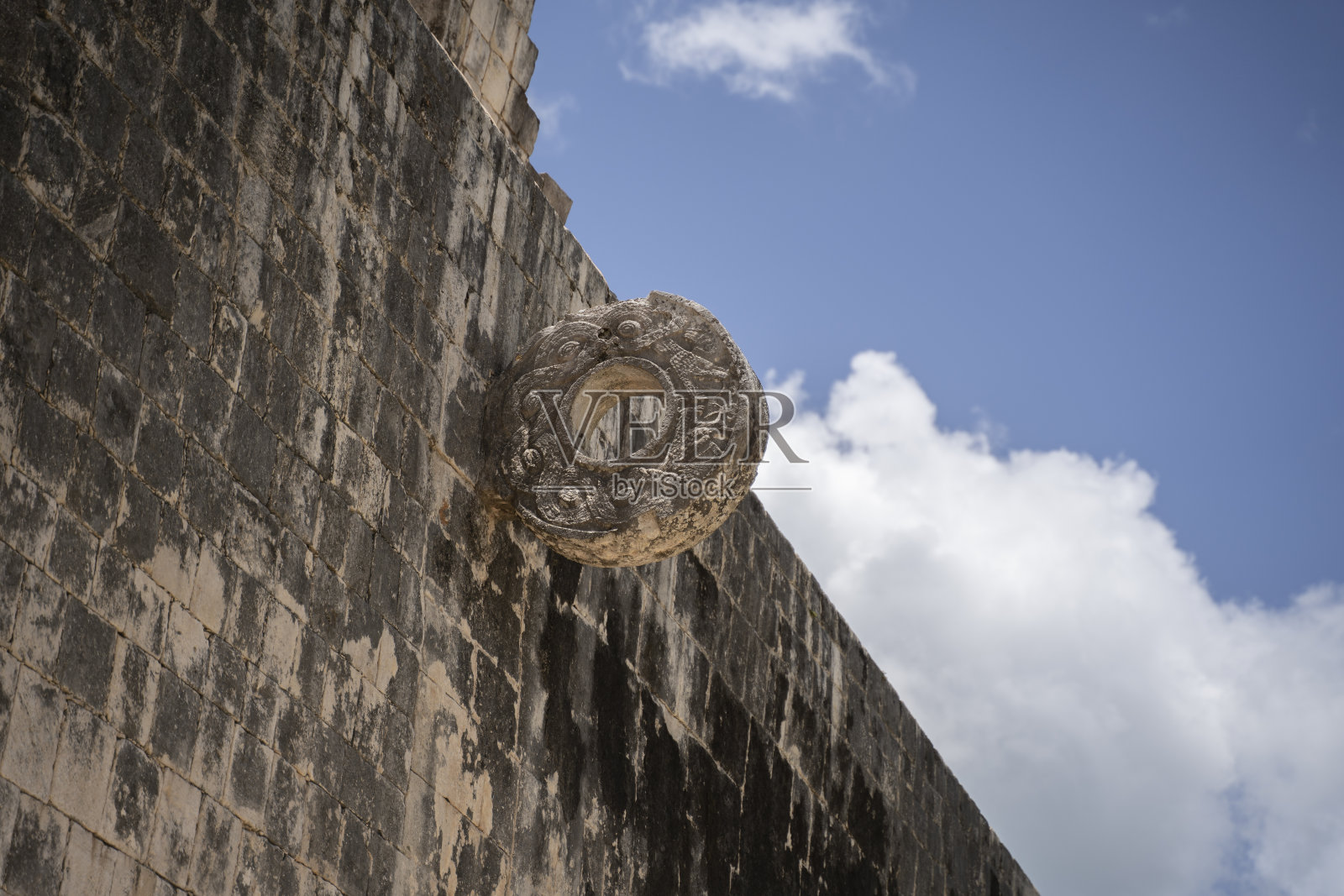 墨西哥奇琴伊察的玛雅遗址照片摄影图片