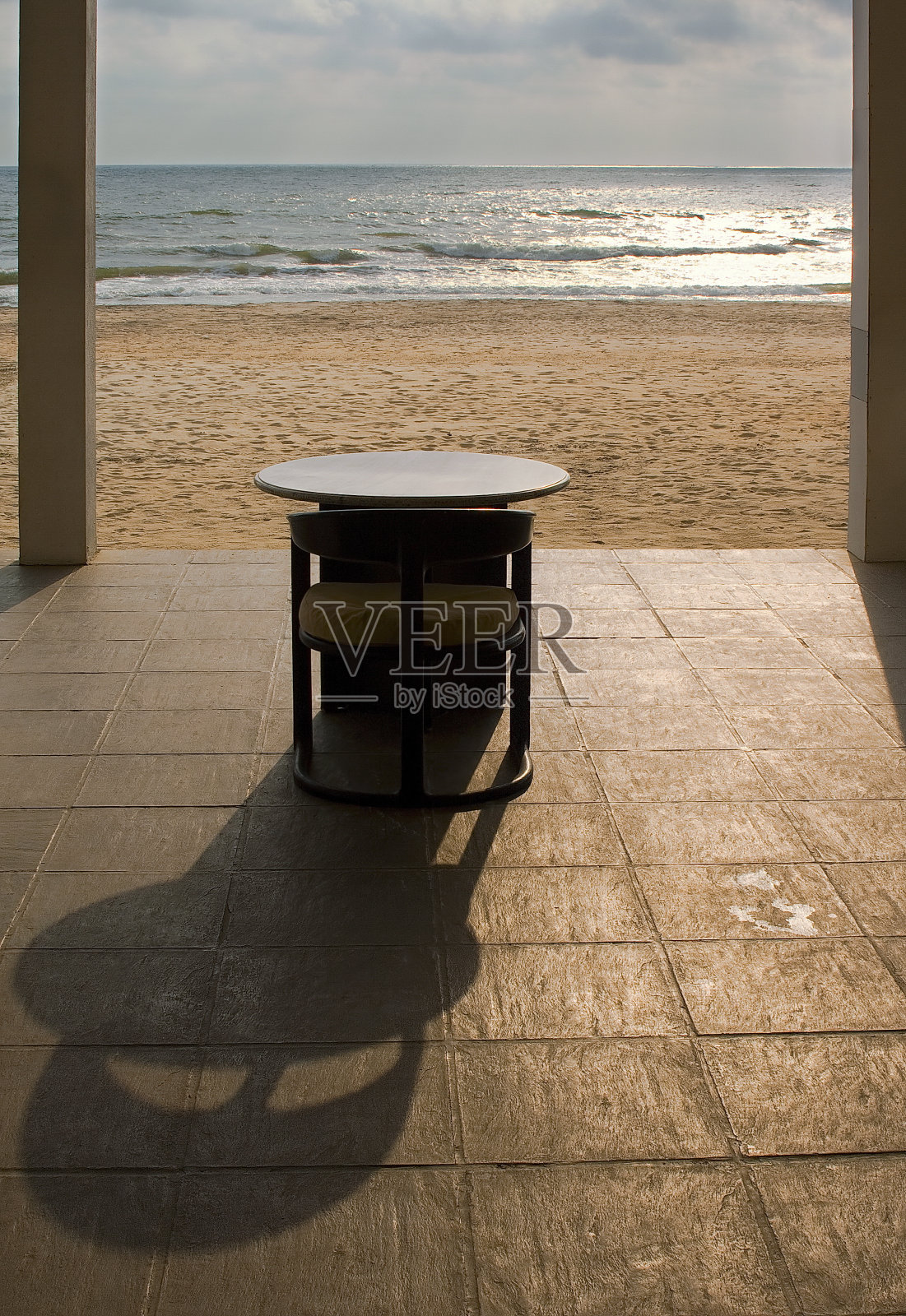 迷人的海景照片摄影图片