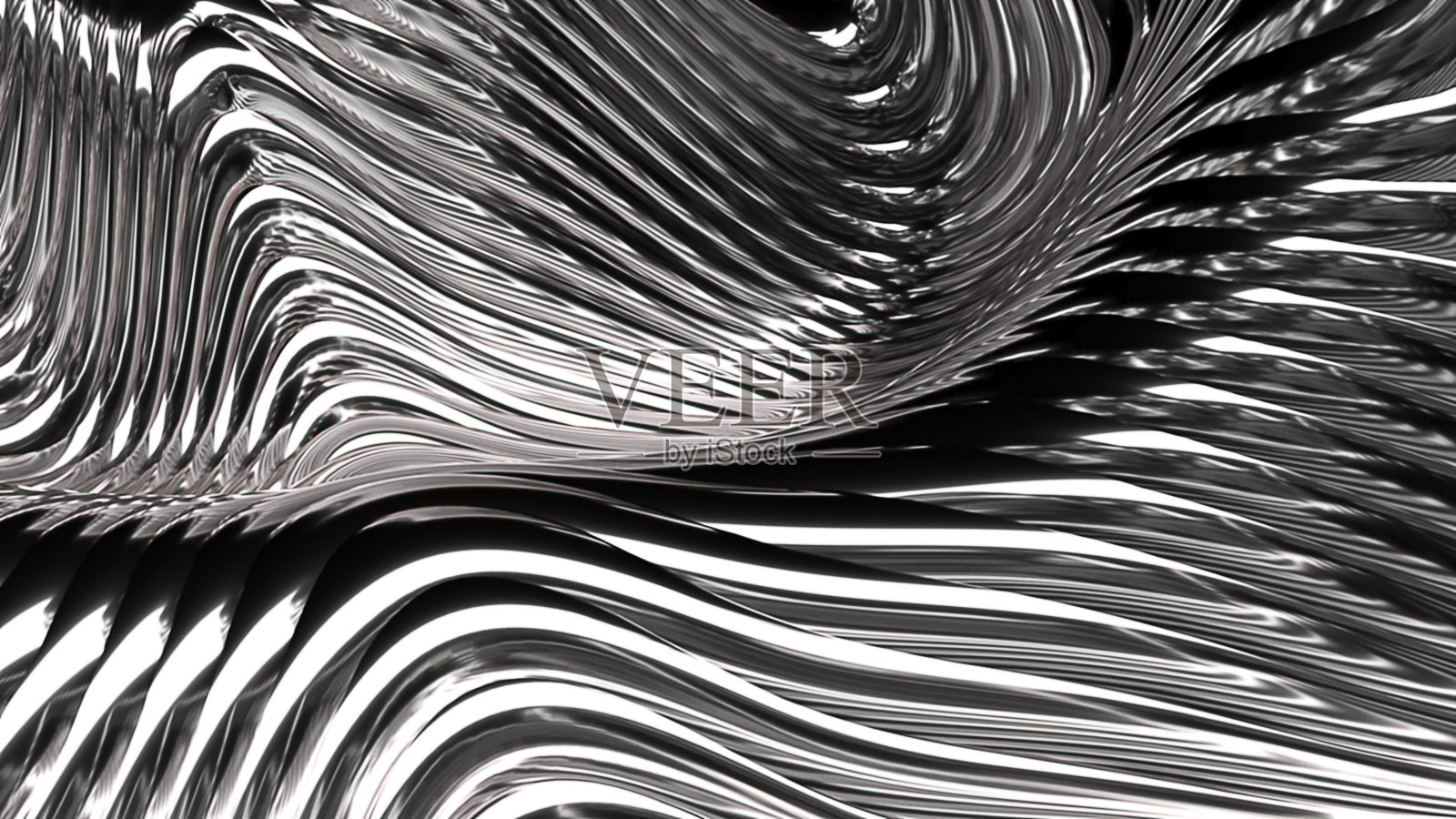 摘要波浪三维渲染背景照片摄影图片