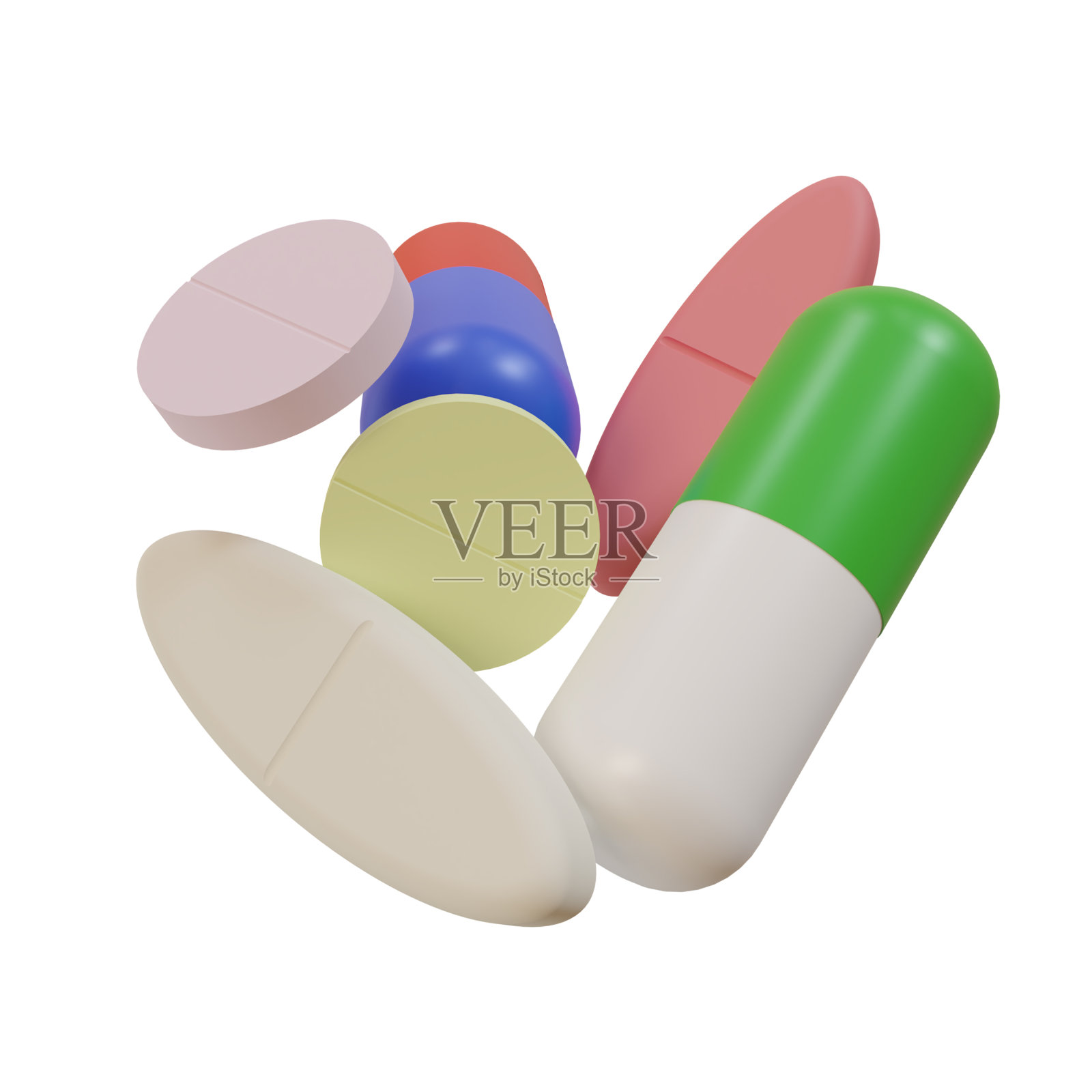 药丸胶囊照片摄影图片