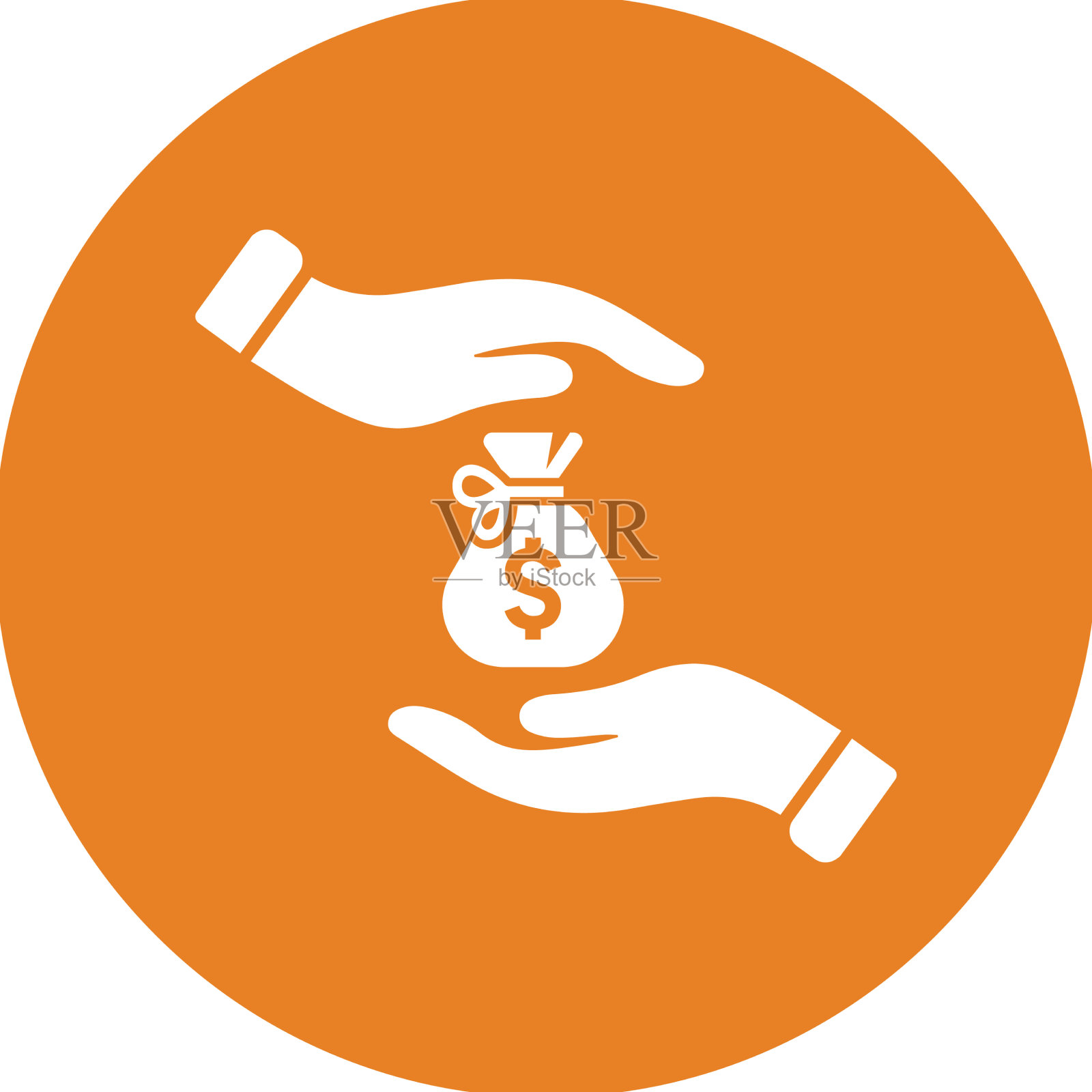 省钱投资偶像设计元素图片