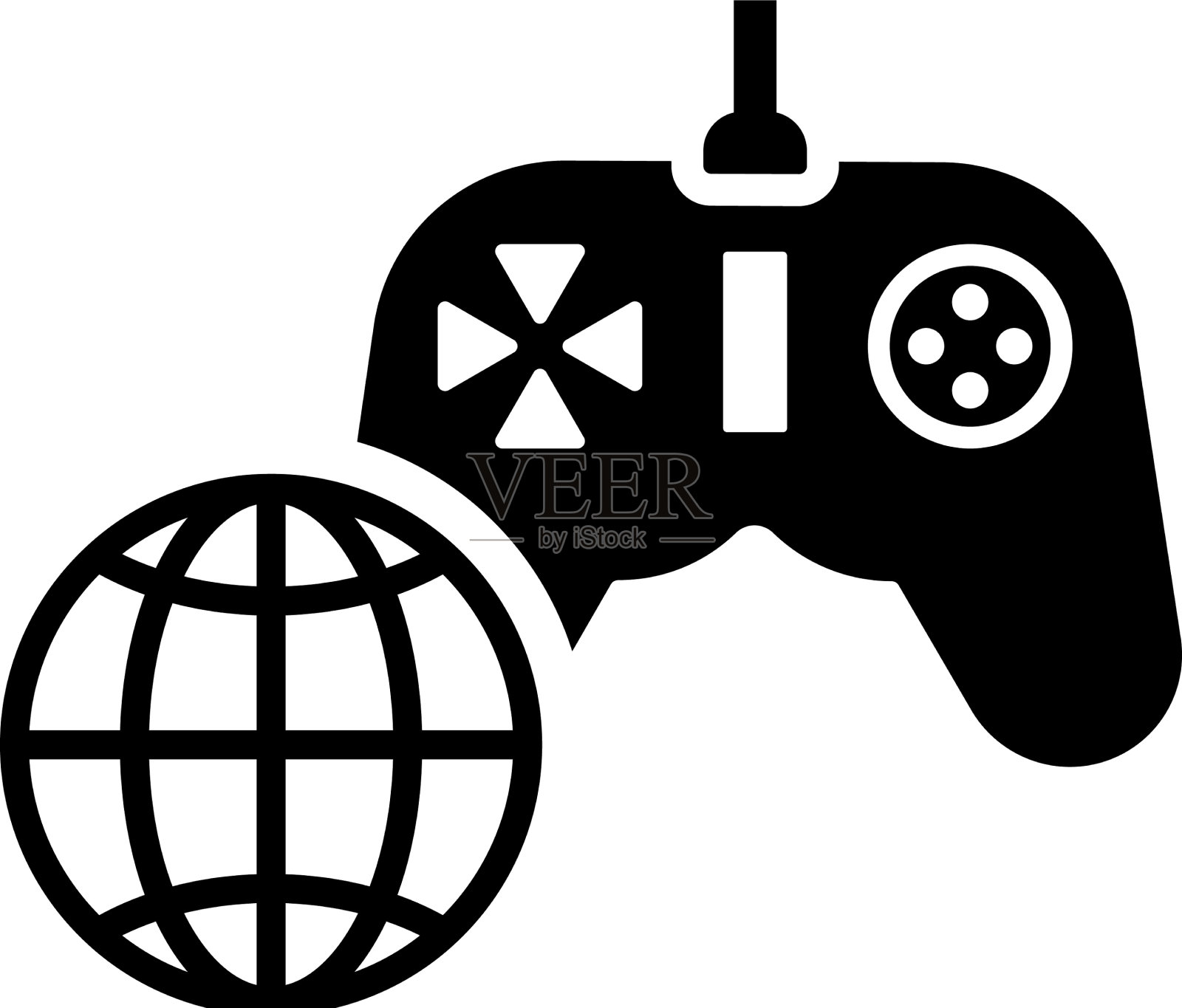 摇杆国际游戏图标图标素材