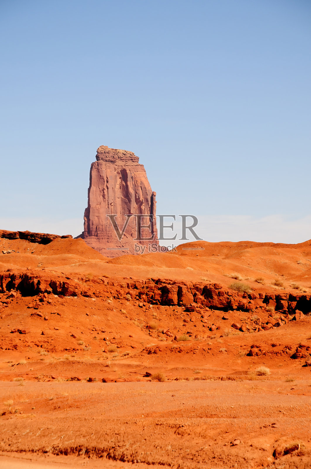 荒凉的纪念碑谷美国亚利桑那州纳瓦霍民族照片摄影图片