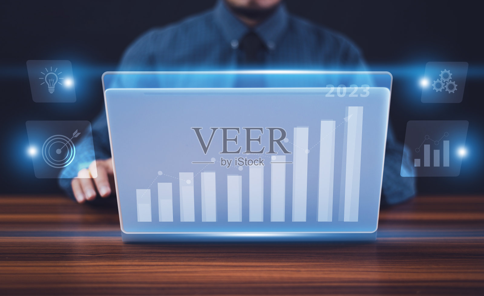 企业成长理念，企业发展走向成功和不断增长的成长理念，企业家指向箭头图企业未来成长计划照片摄影图片