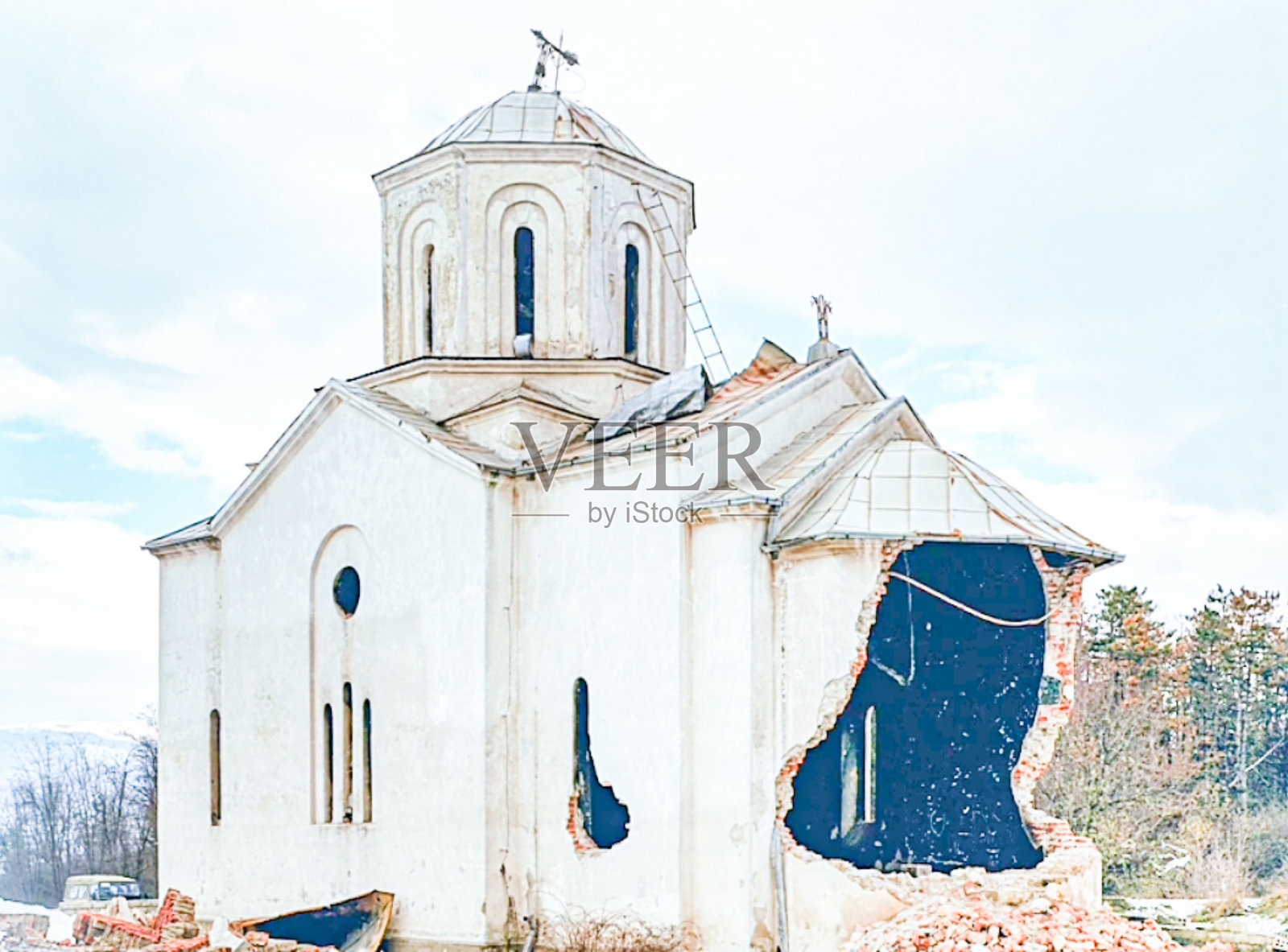 古老的教堂照片摄影图片