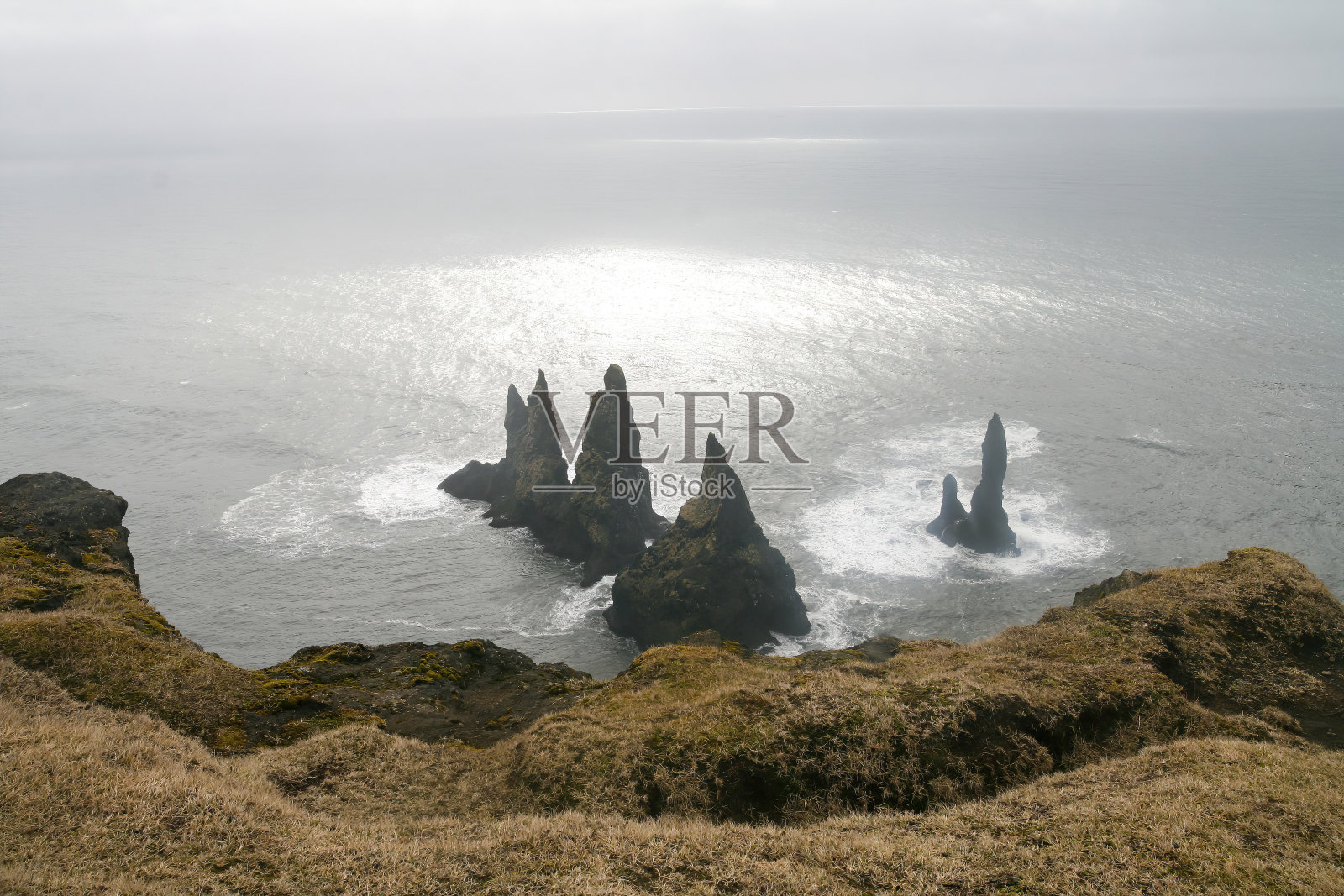 从山上看海洋照片摄影图片