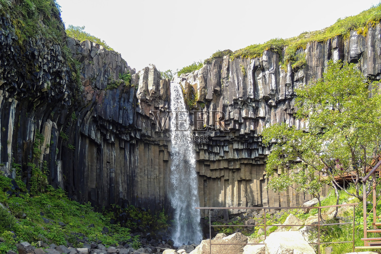 冰岛Vatnajokull国家公园的Skaftafell照片摄影图片