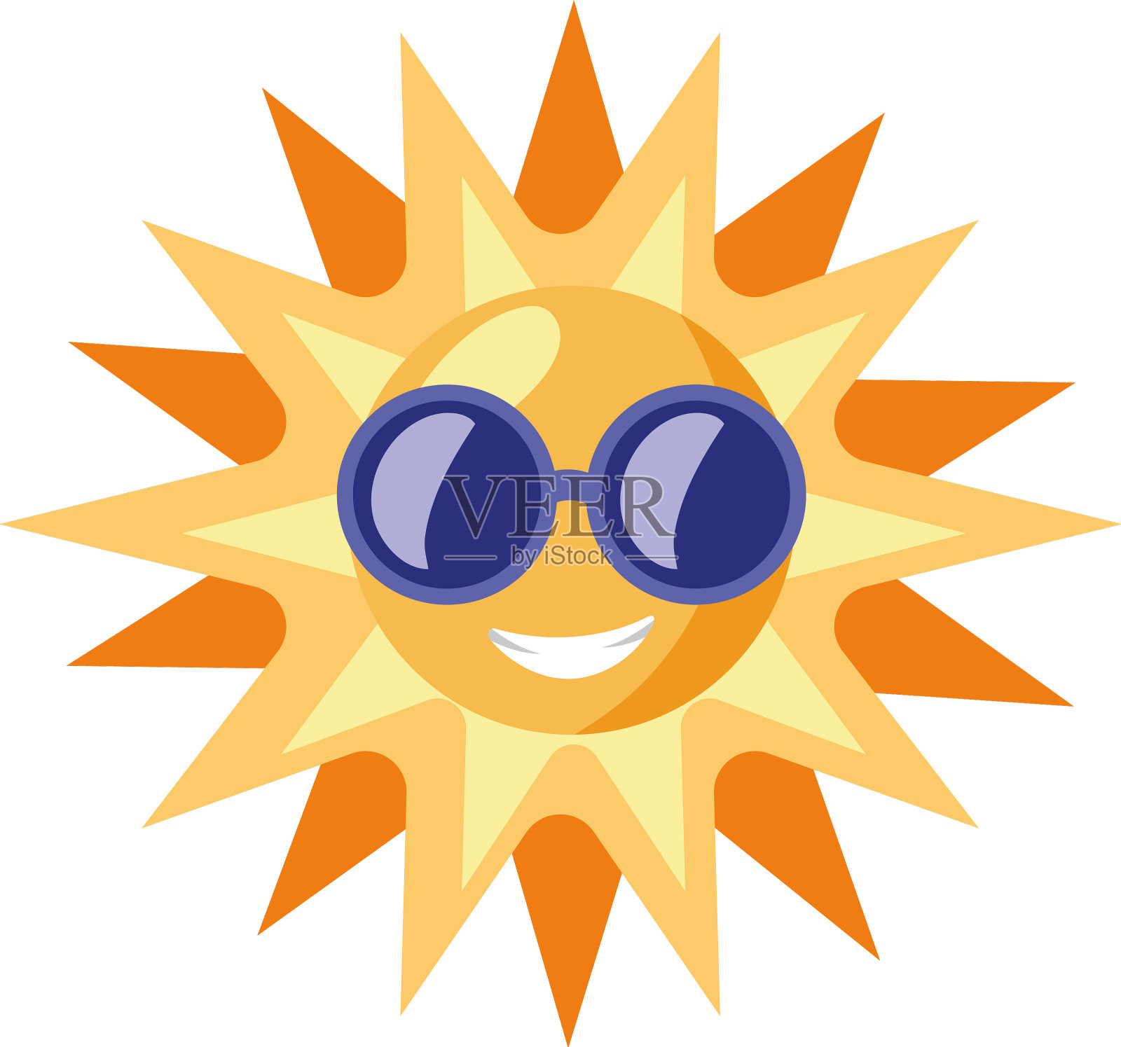 戴太阳眼镜设计元素图片