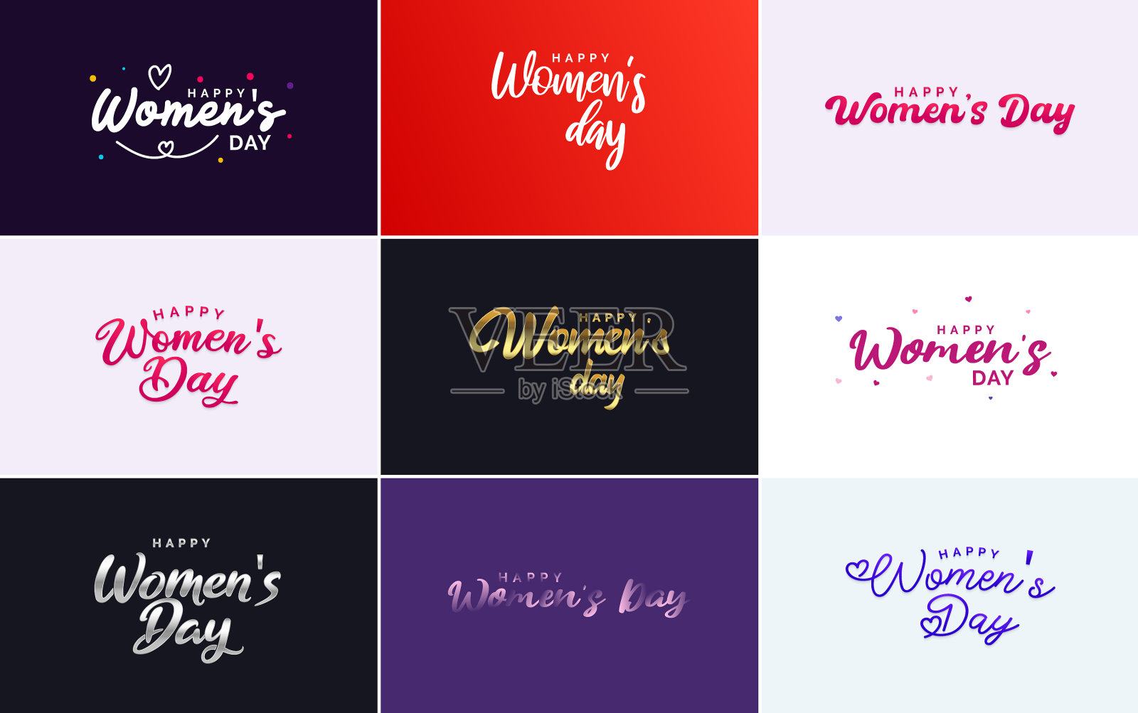 3月8日国际妇女的背景插画图片素材