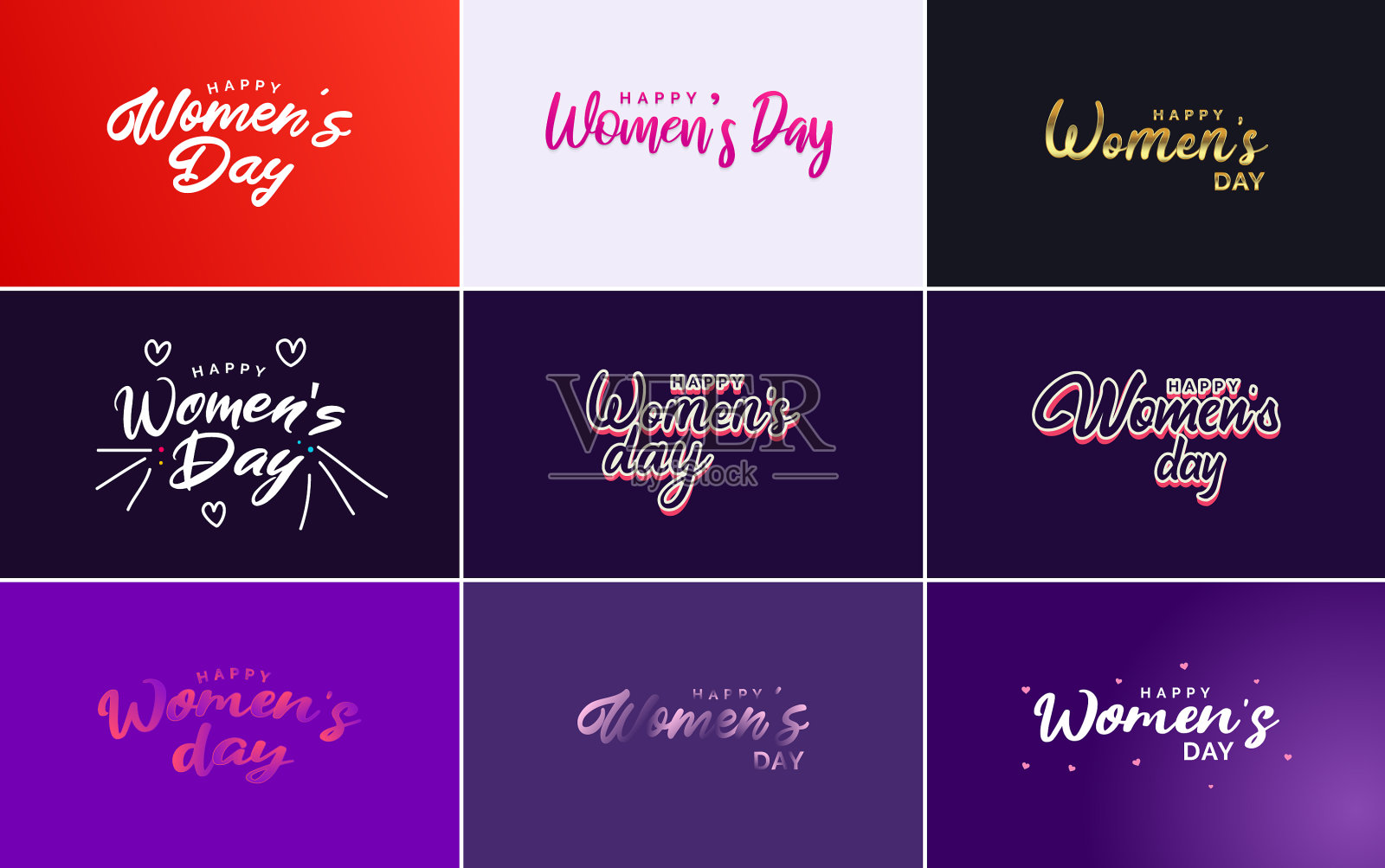 3月74日国际妇女节的背景插画图片素材