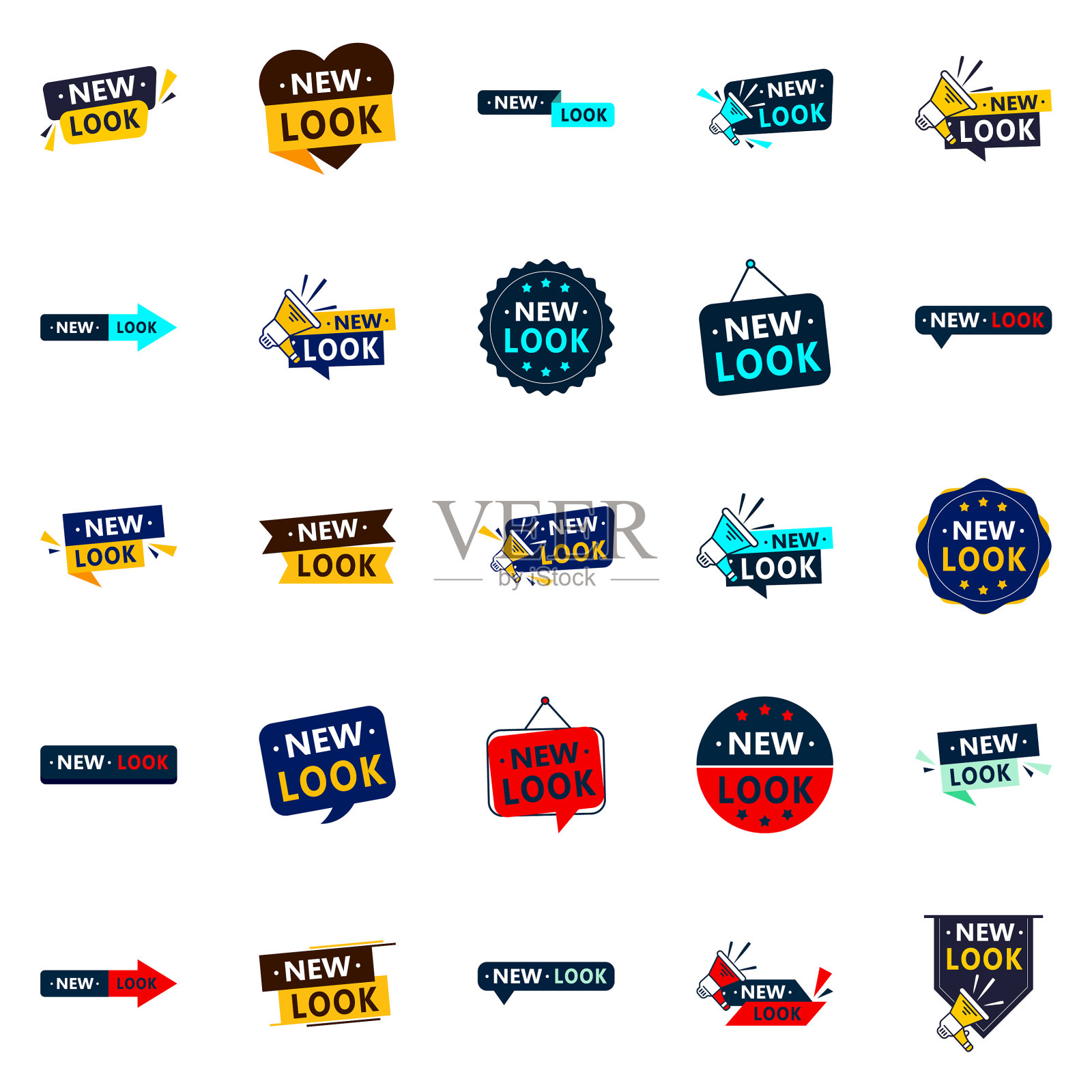 新外观25个新鲜和现代的设计设计模板素材