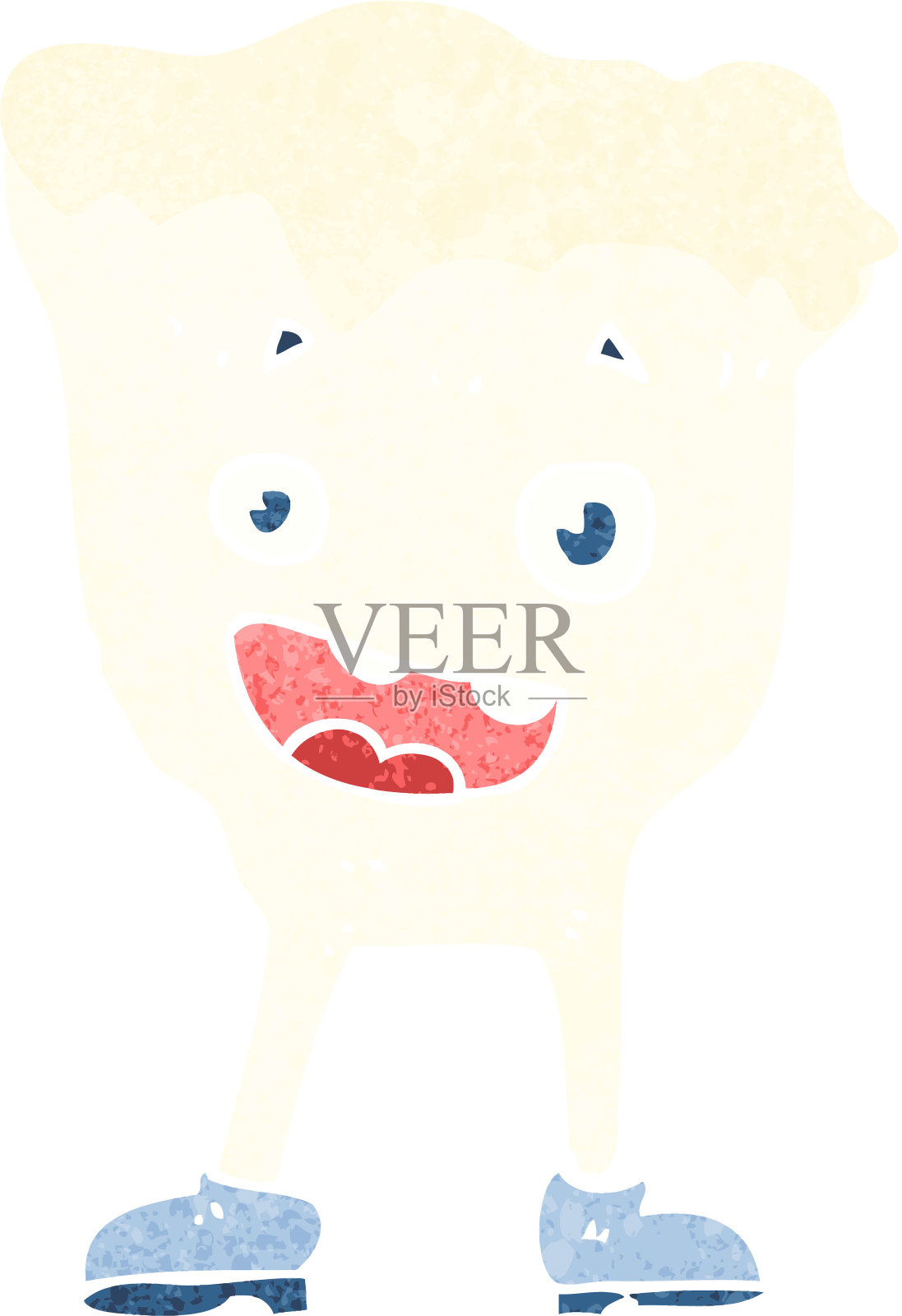 卡通牙齿插画图片素材