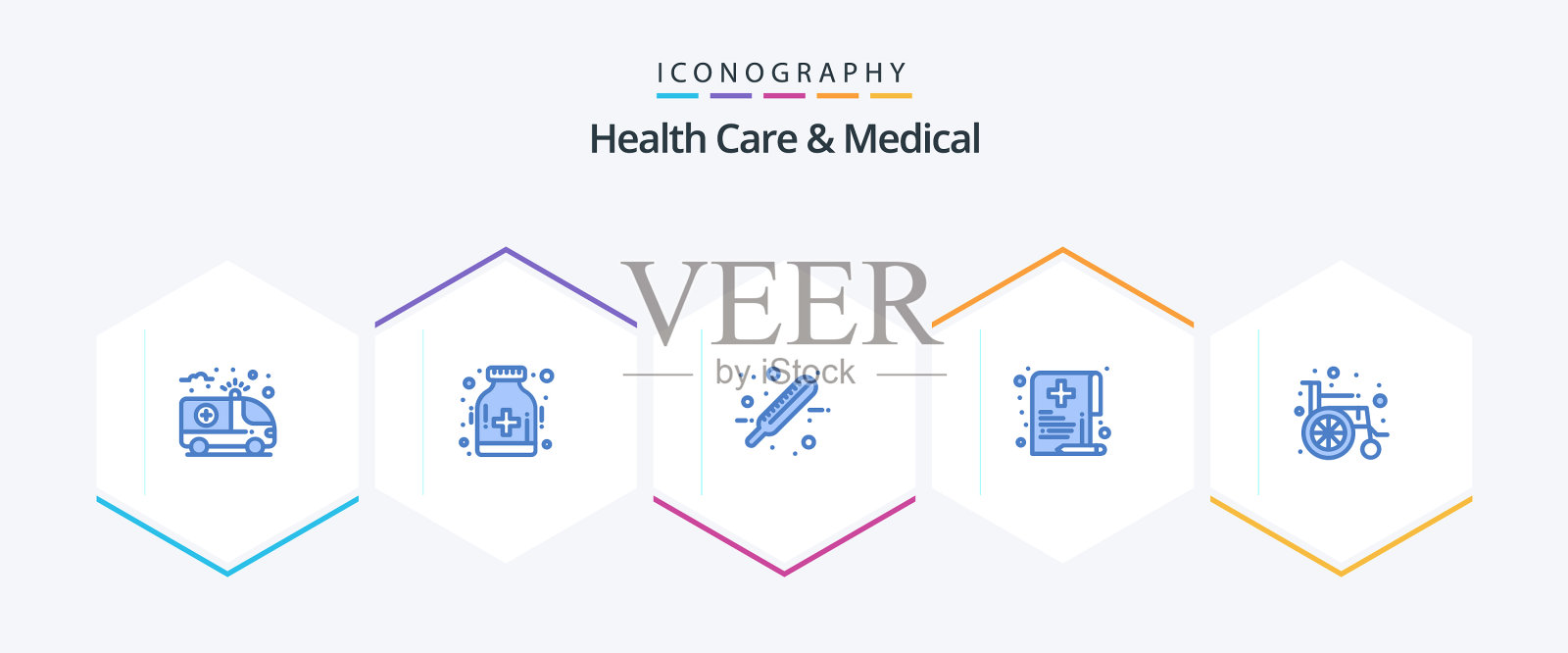 卫生保健和医疗25蓝色图标包图标素材