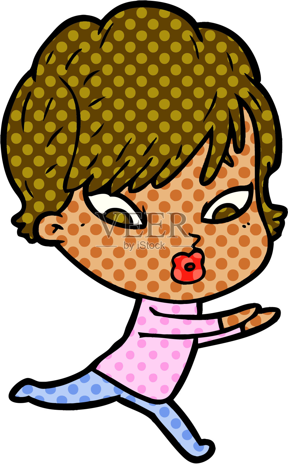 卡通的女人设计元素图片