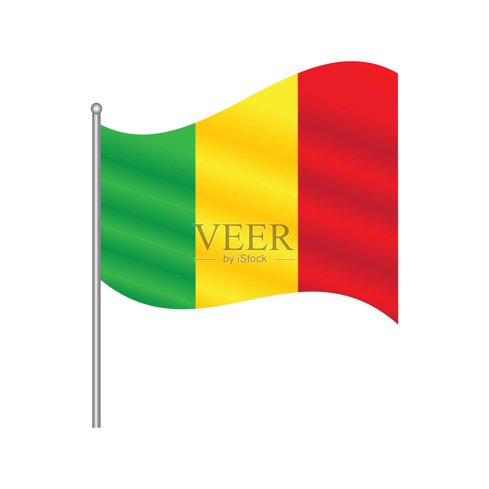 马里国旗图片设计元素图片