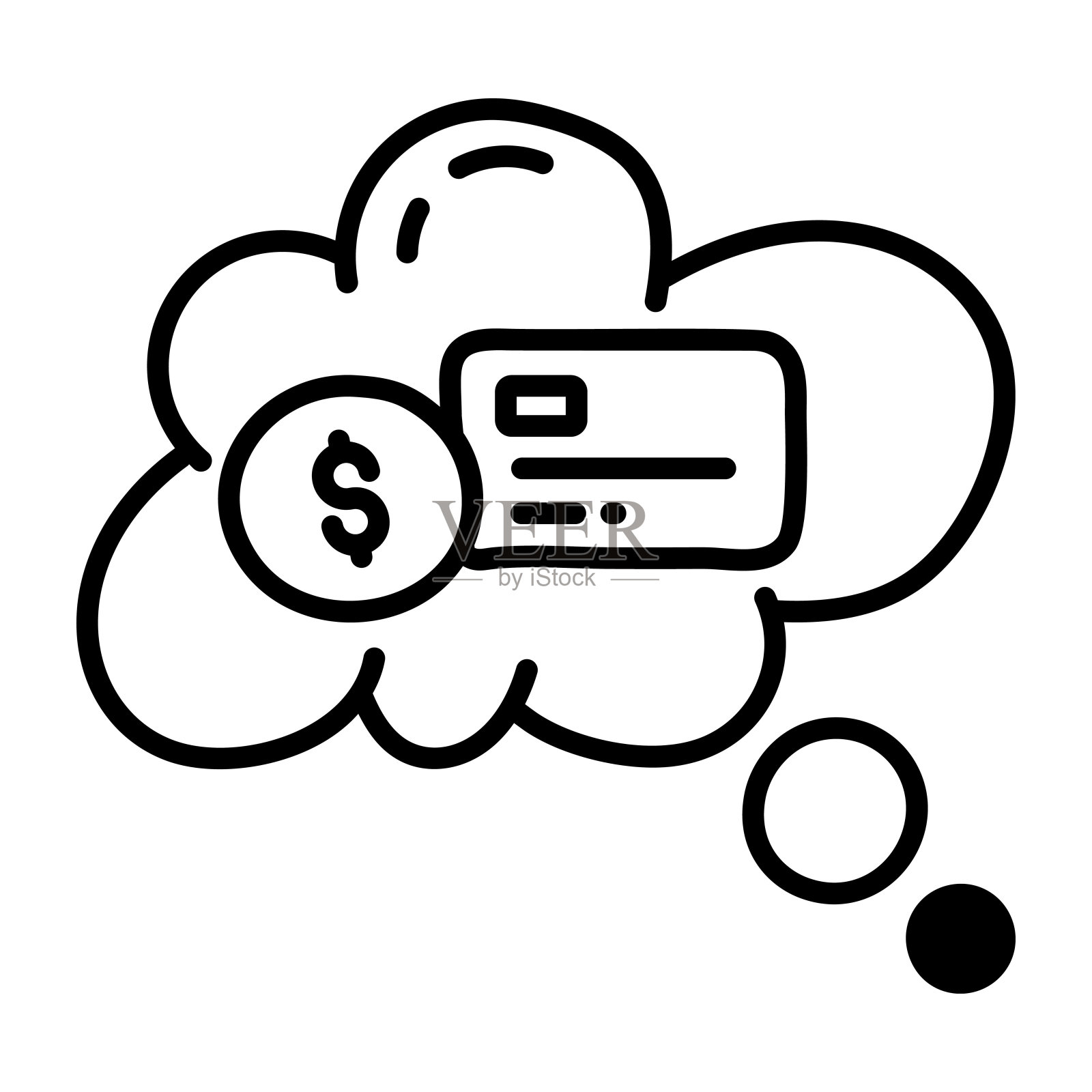 投资思想插画图片素材