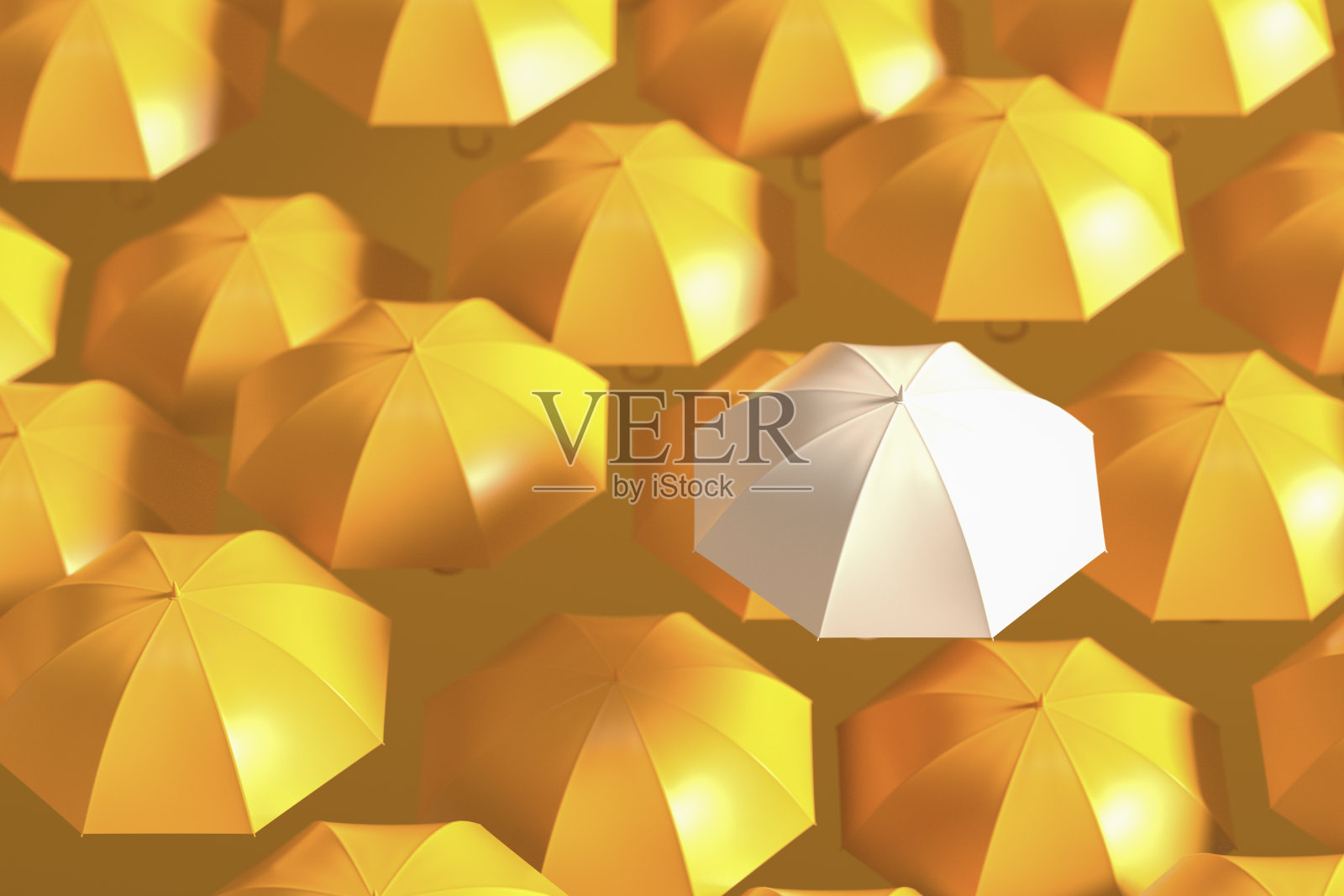 雨伞，从人群中脱颖而出，领导力照片摄影图片