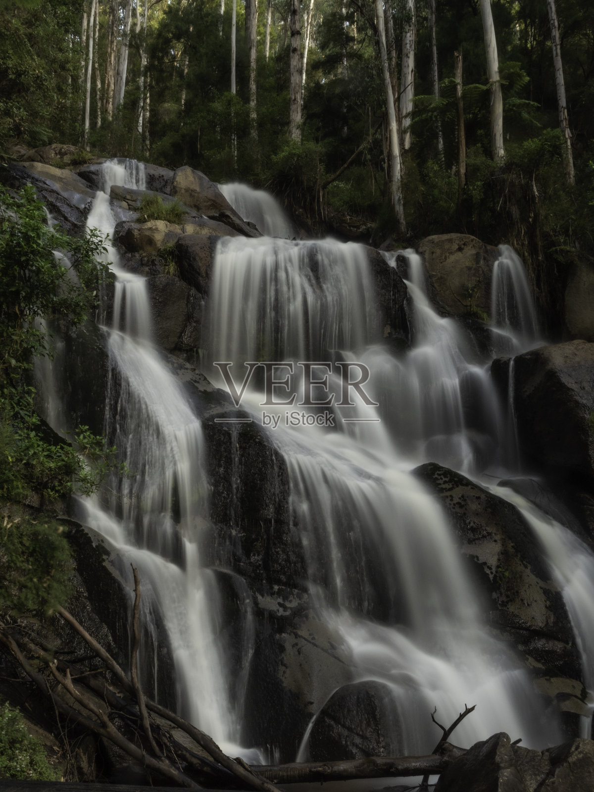 岩石瀑布照片摄影图片