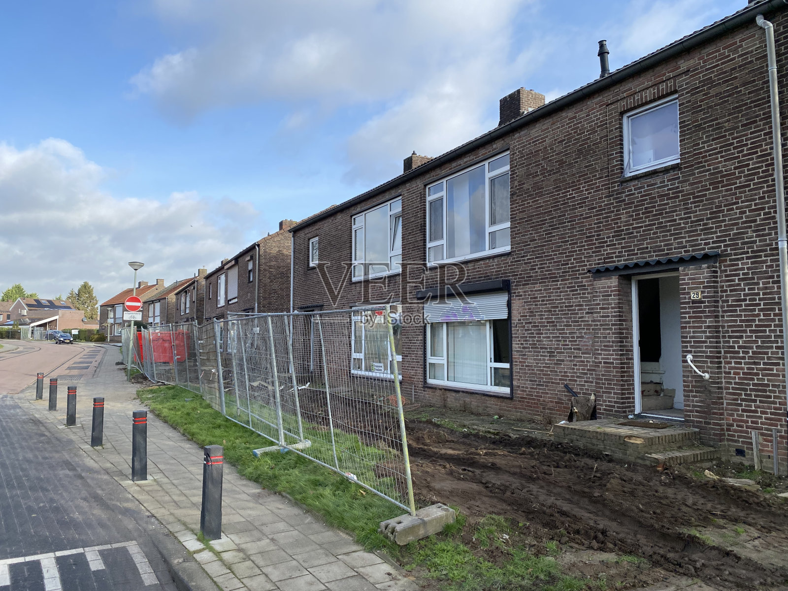 拆除旧房子照片摄影图片